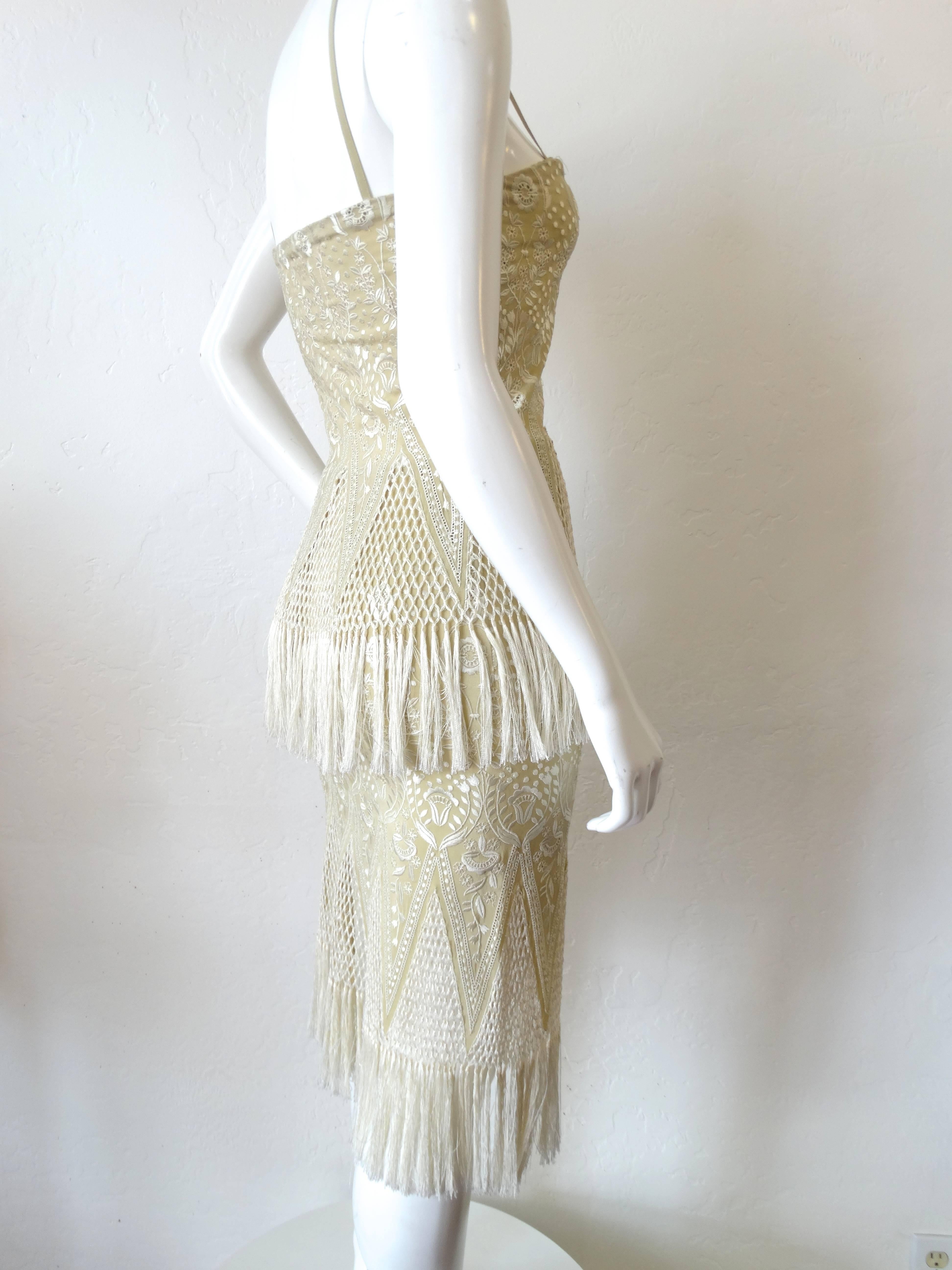 1970s Chloe Karl Lagerfeld Embroidered Set In Excellent Condition In Scottsdale, AZ