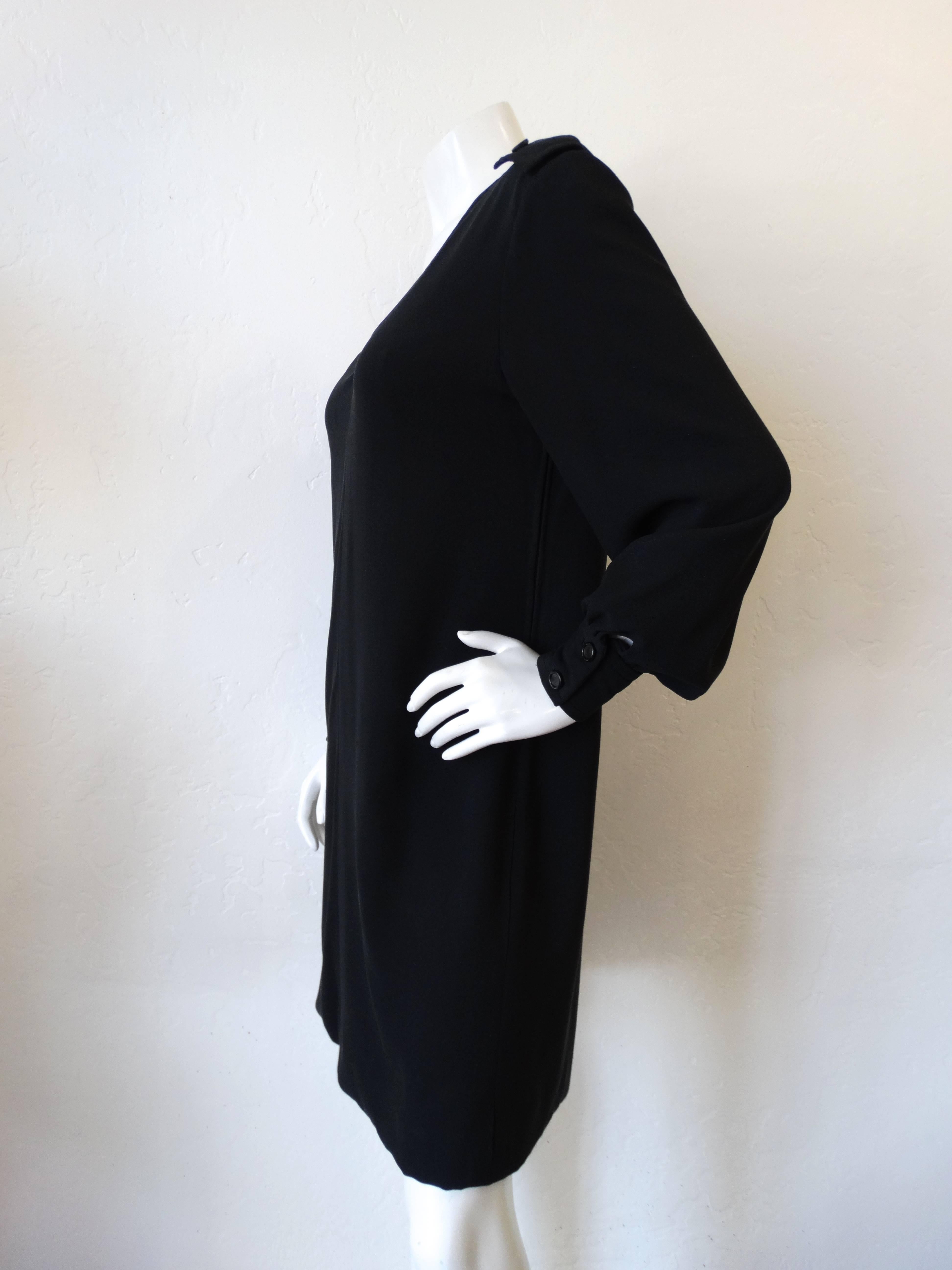 Women's 1960s John Galanos Little Black Dress