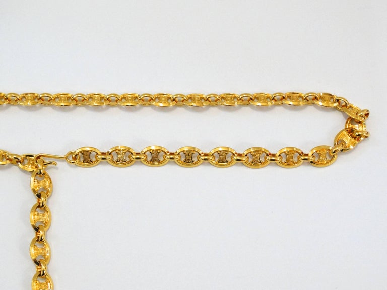 Celine Gold Chain Belt at 1stDibs celine chain belt, celine gold belt