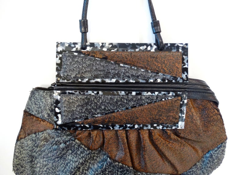 Fendi Borsa Pochette To You Snakeskin Hobo Bag at 1stDibs fendi snakeskin bag