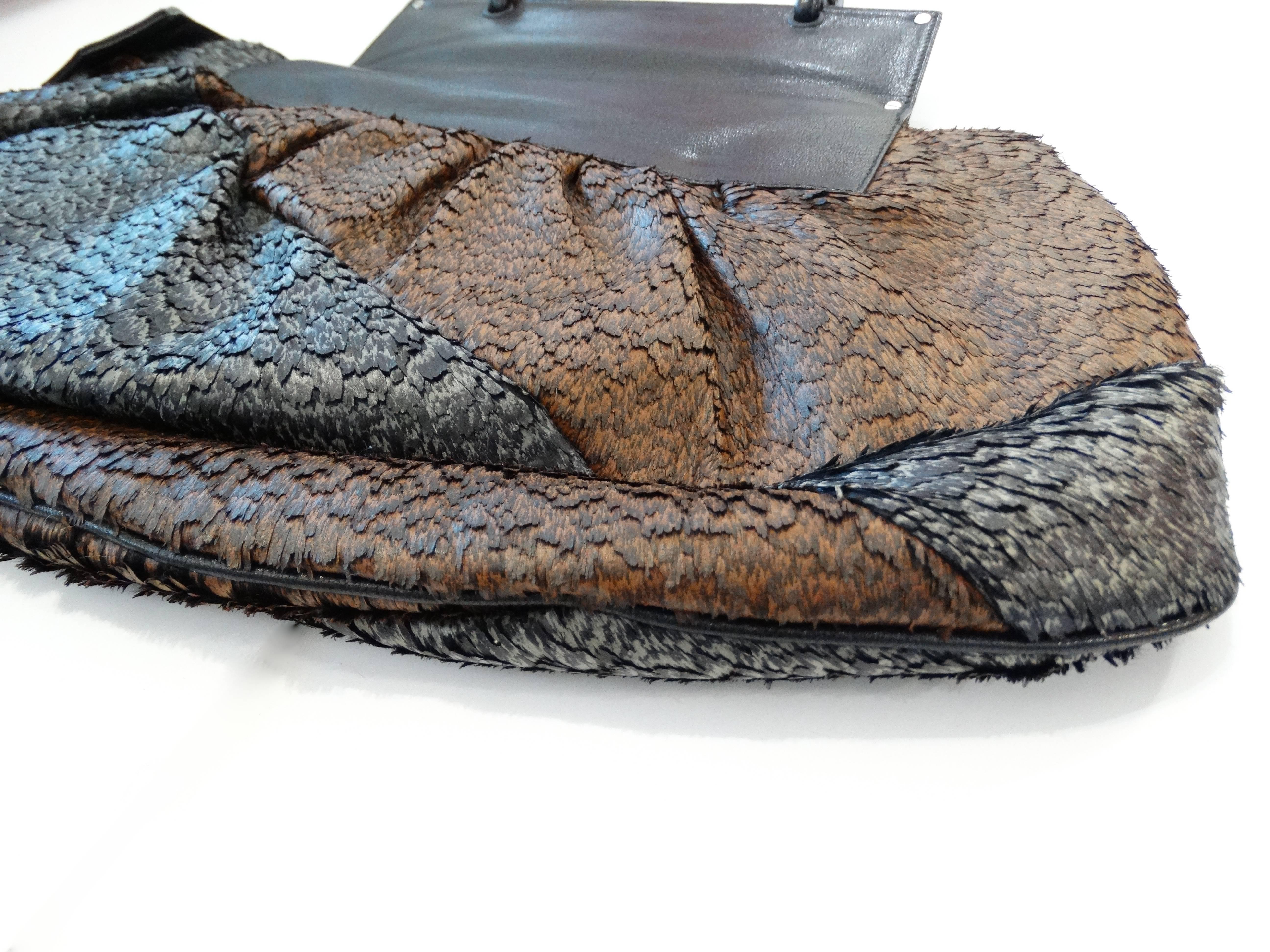 Fendi Borsa Pochette To You Snakeskin Hobo Bag 1