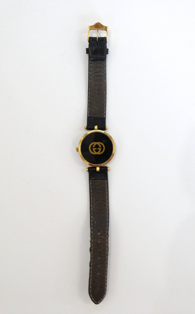 1980s Gucci Leather Ladies Watch at 1stDibs | vintage gucci watch 1980, 1980  gucci watch, gucci watch from the 80s