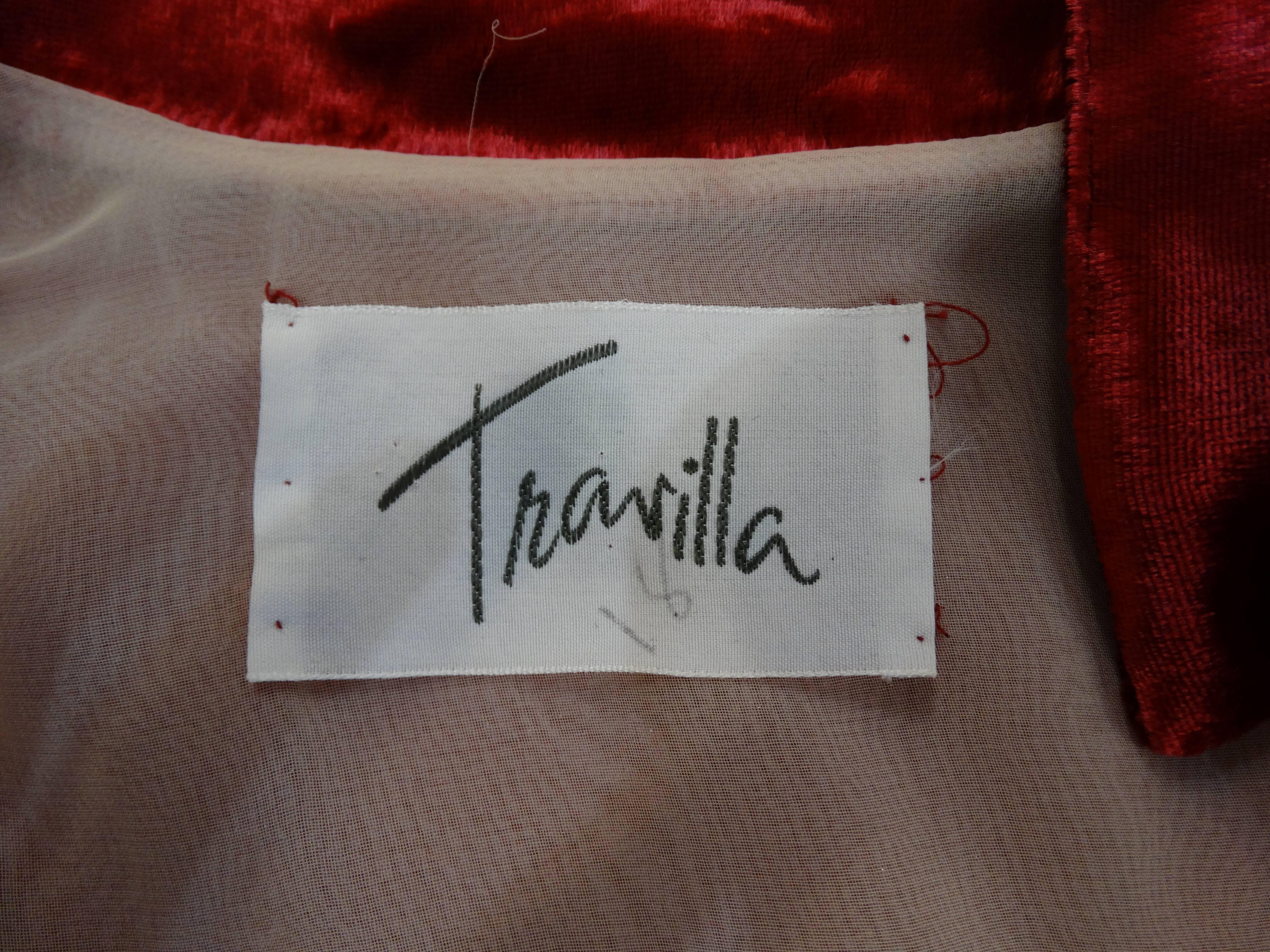 travilla gowns