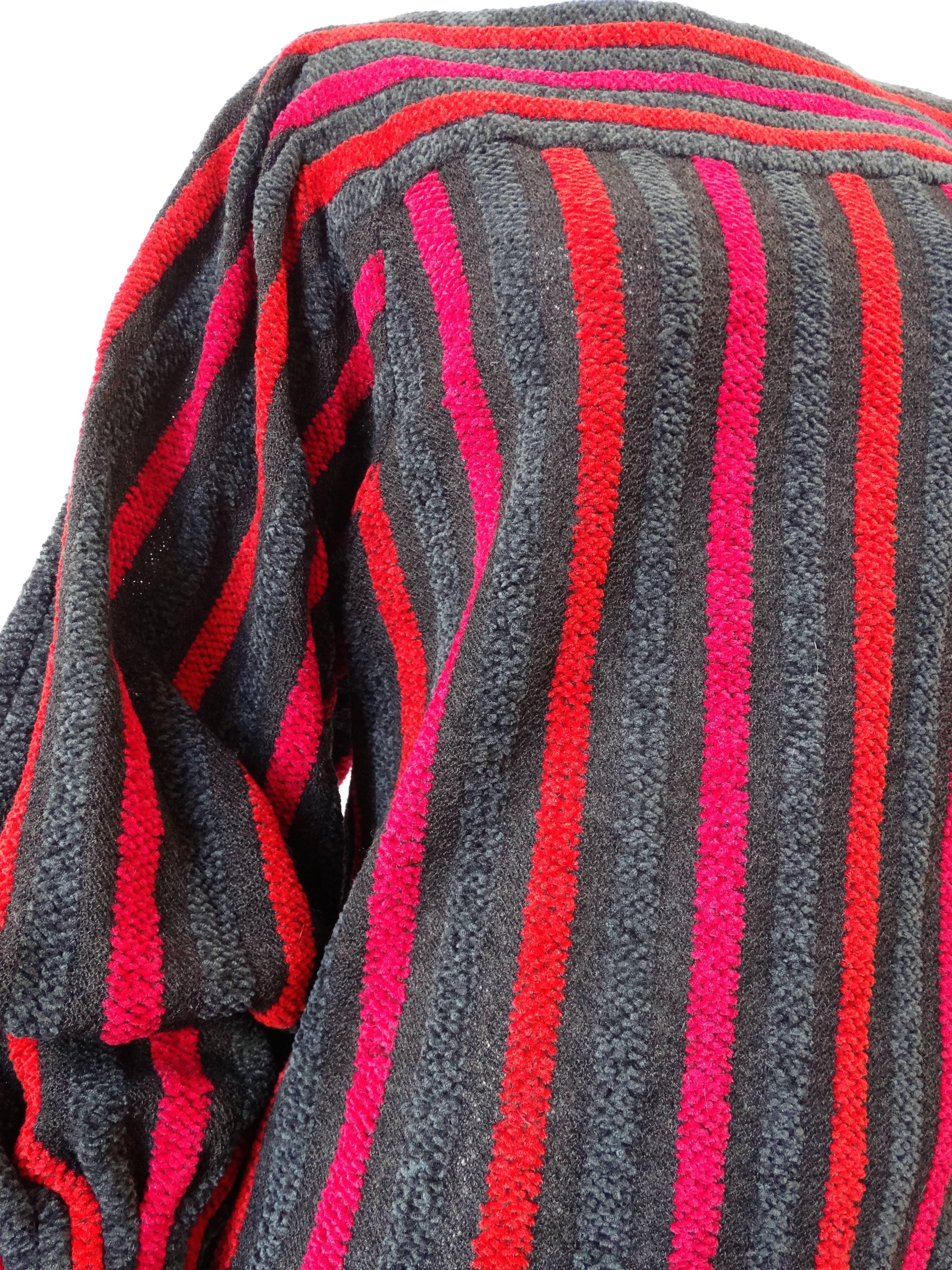 1980s Akira Isogawa Striped Knit Dress 5