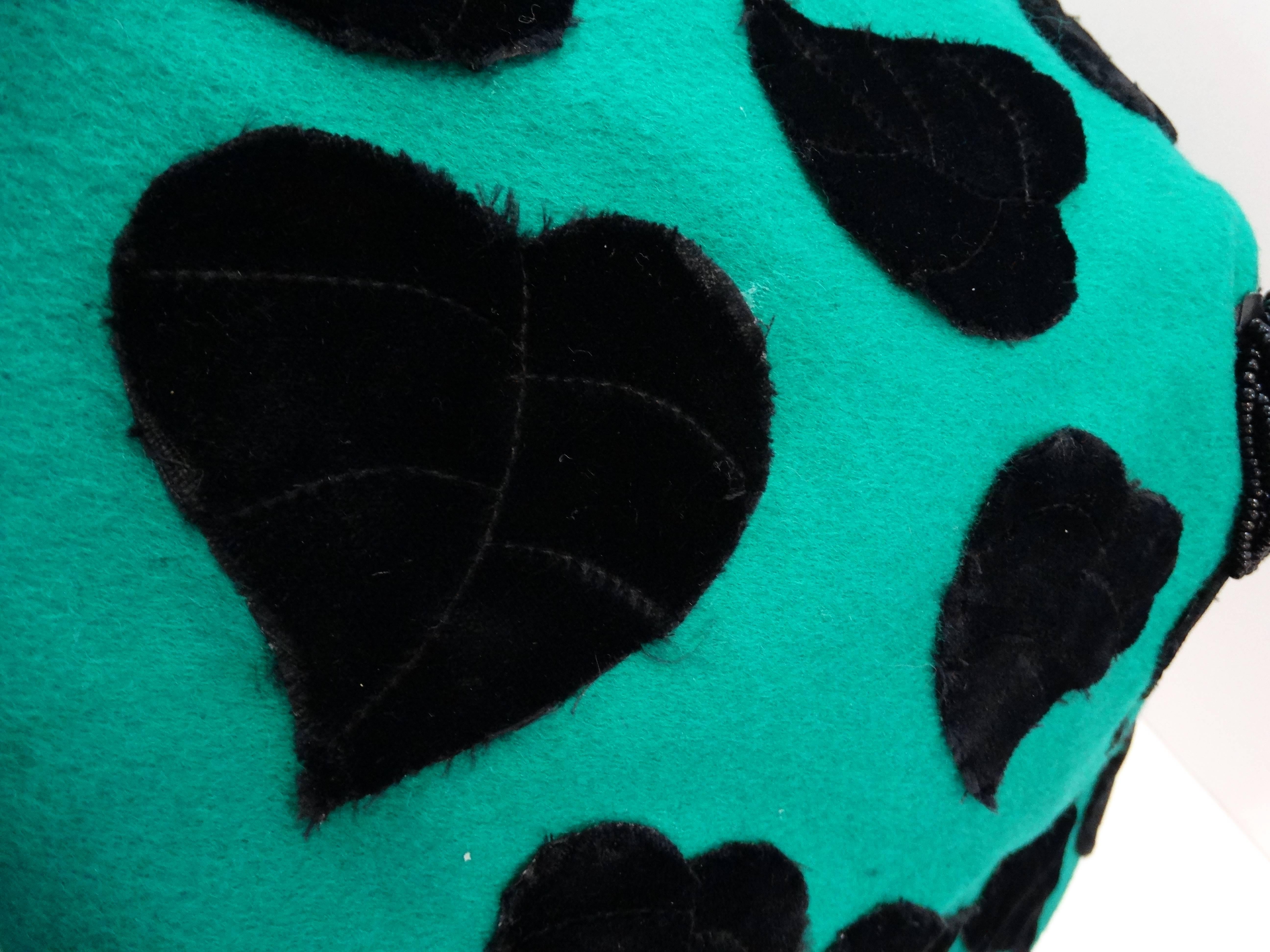 Yves Saint Laurent  Tilt Heart Beret Hat 3