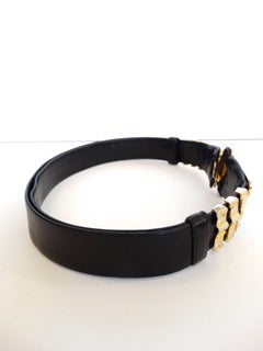 1980s Judith Leiber Lion Adjustable Belt