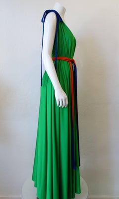 Fabulous 1970s Tori Richard Trapeze Dress