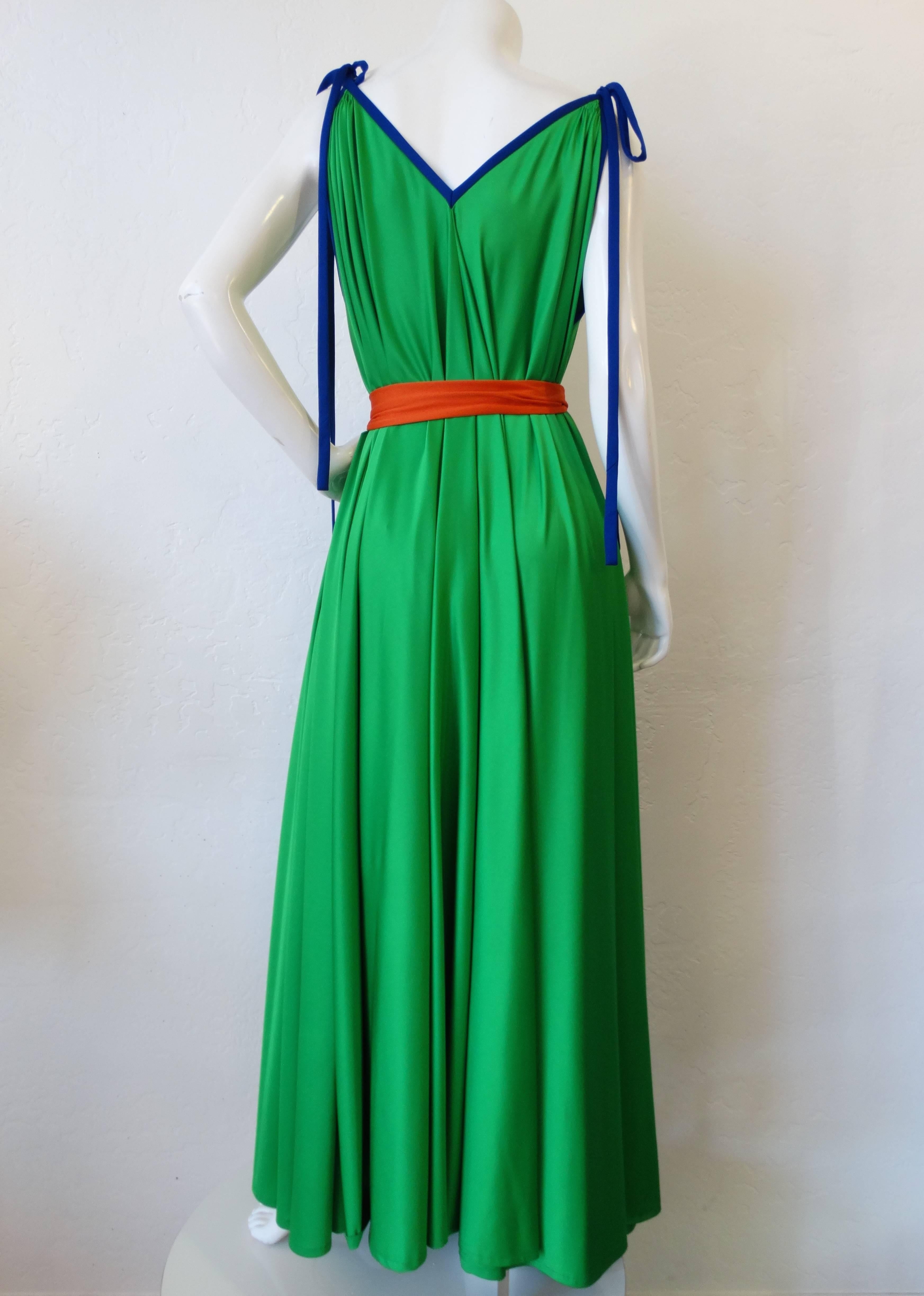 Women's Fabulous 1970s Tori Richard Trapeze Dress