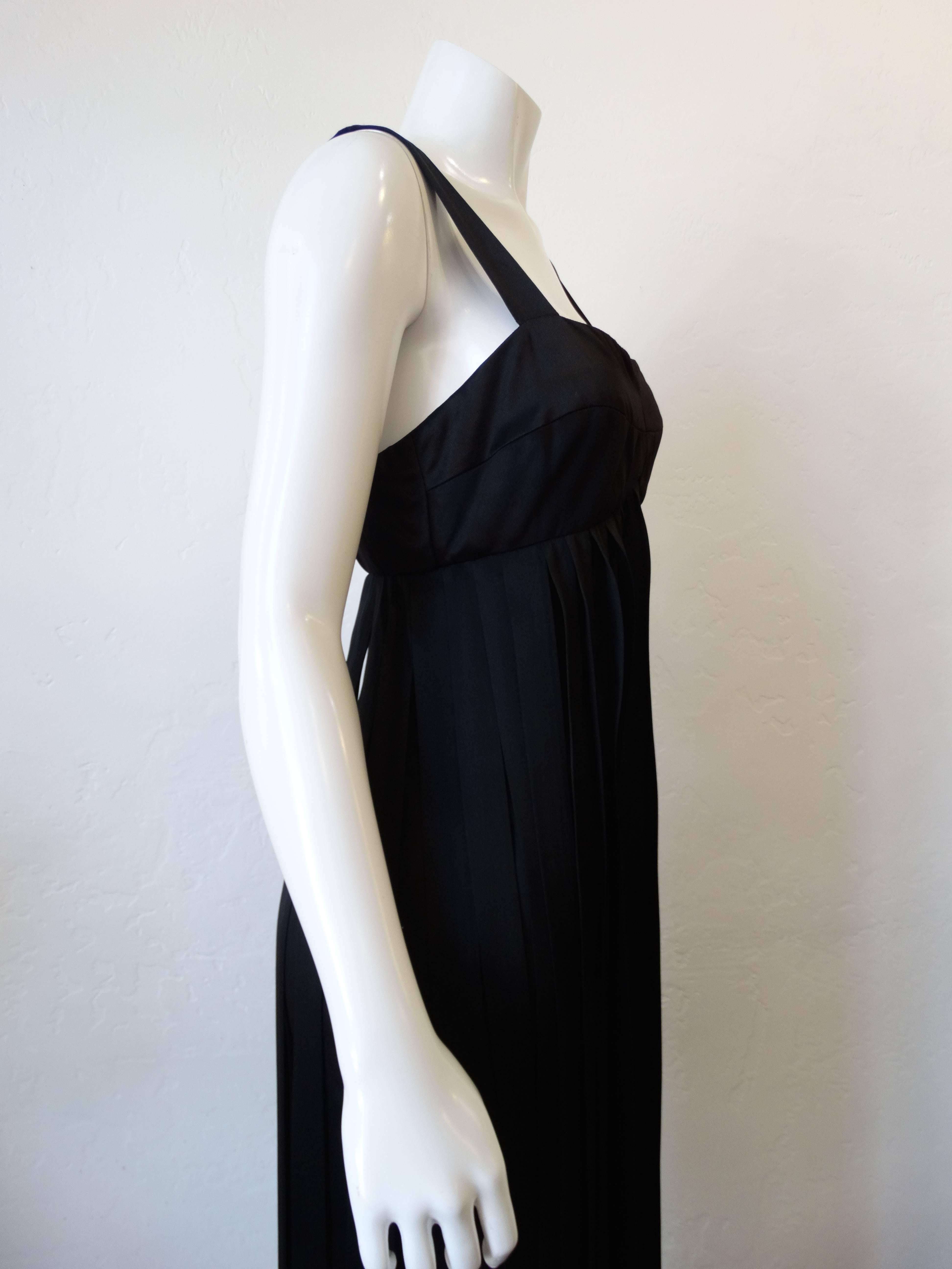 1980er Jahre Lily Rubin Carwash-Kleid (Schwarz) im Angebot