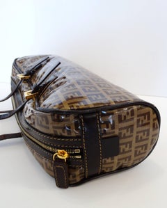 Fendi Glossy Vinyl Zucchino Monogram Bag