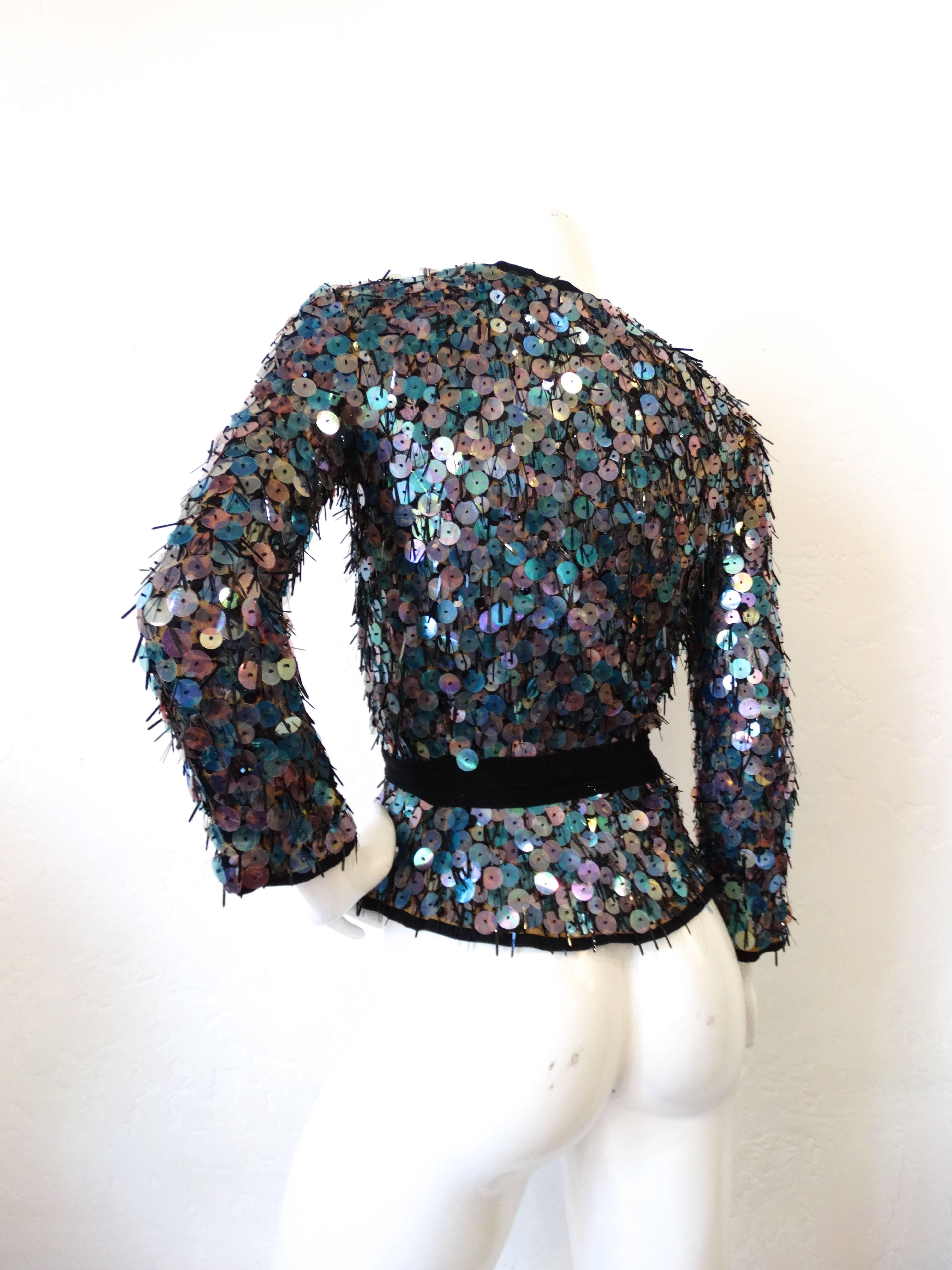 iridescent jacket