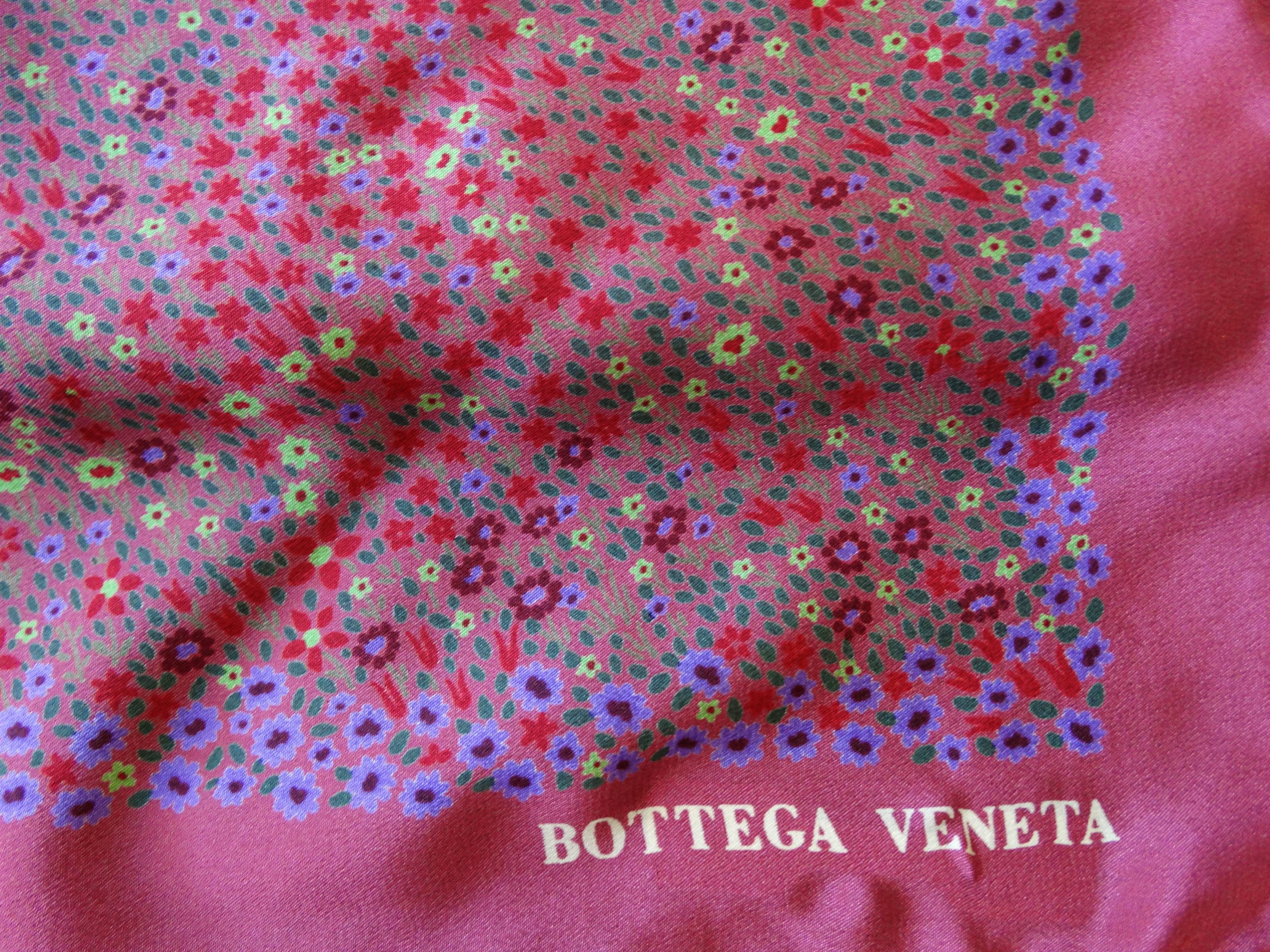 1980s Bottega Veneta Klimt Figure Scarf 2