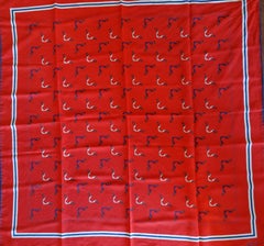 Classic Vintage Gucci Horse-bit Scarf