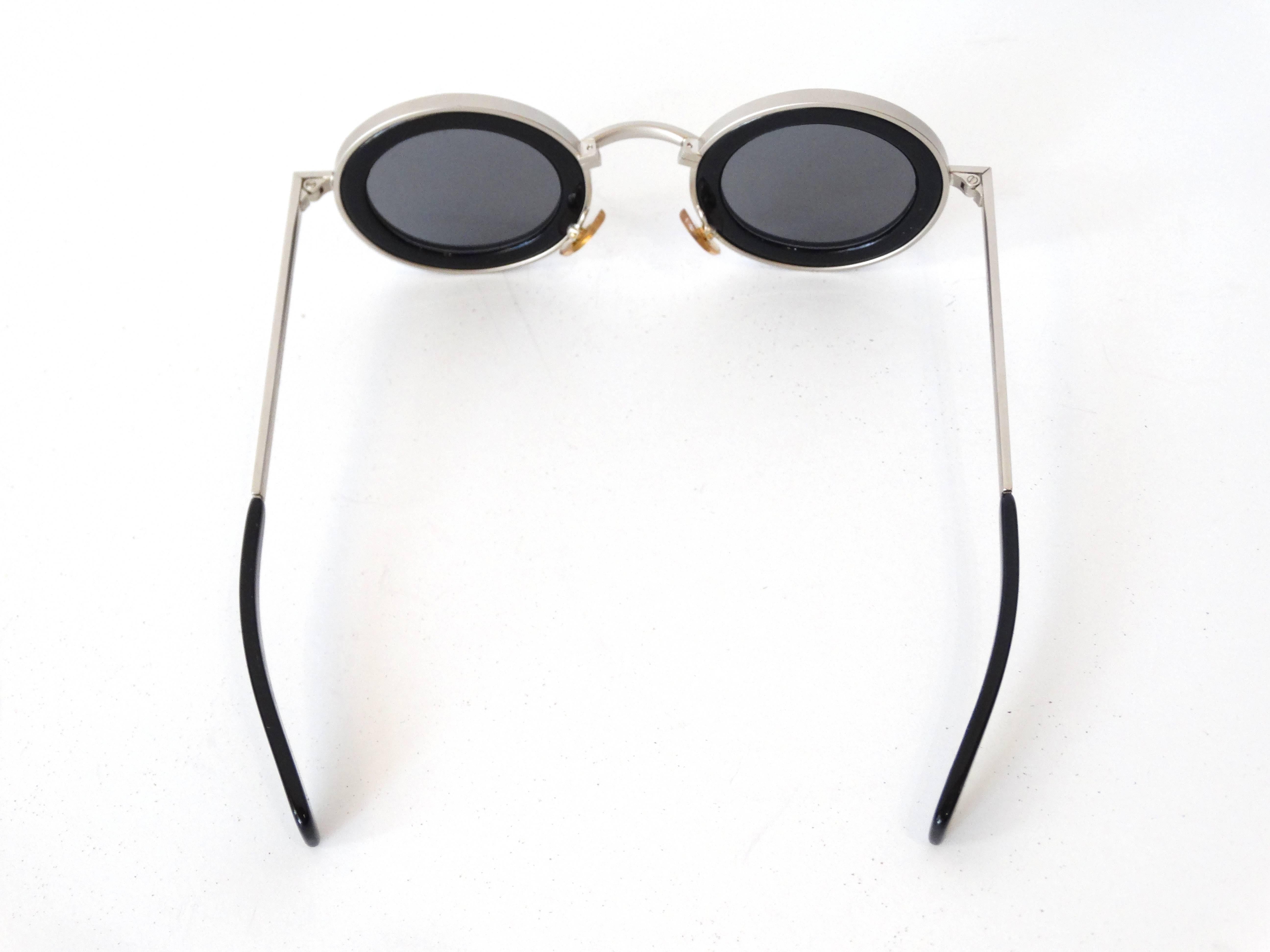 1990s Karl Lagerfeld Mod Sunglasses  3