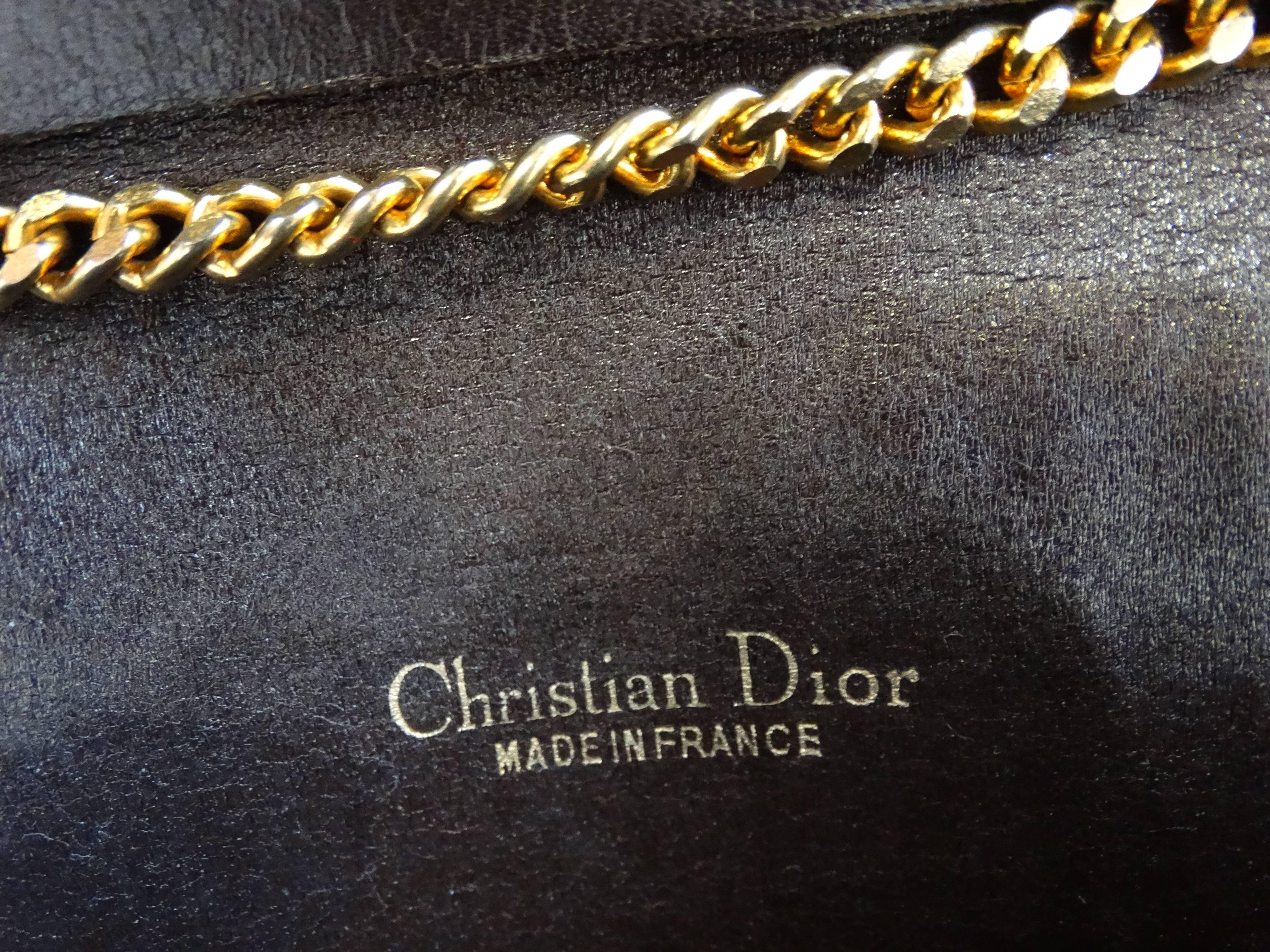 1980s Christian Dior Monogram Bag  5