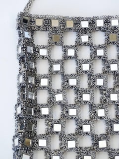 1990s Clara Kasavina Mirrored Evening Bag
