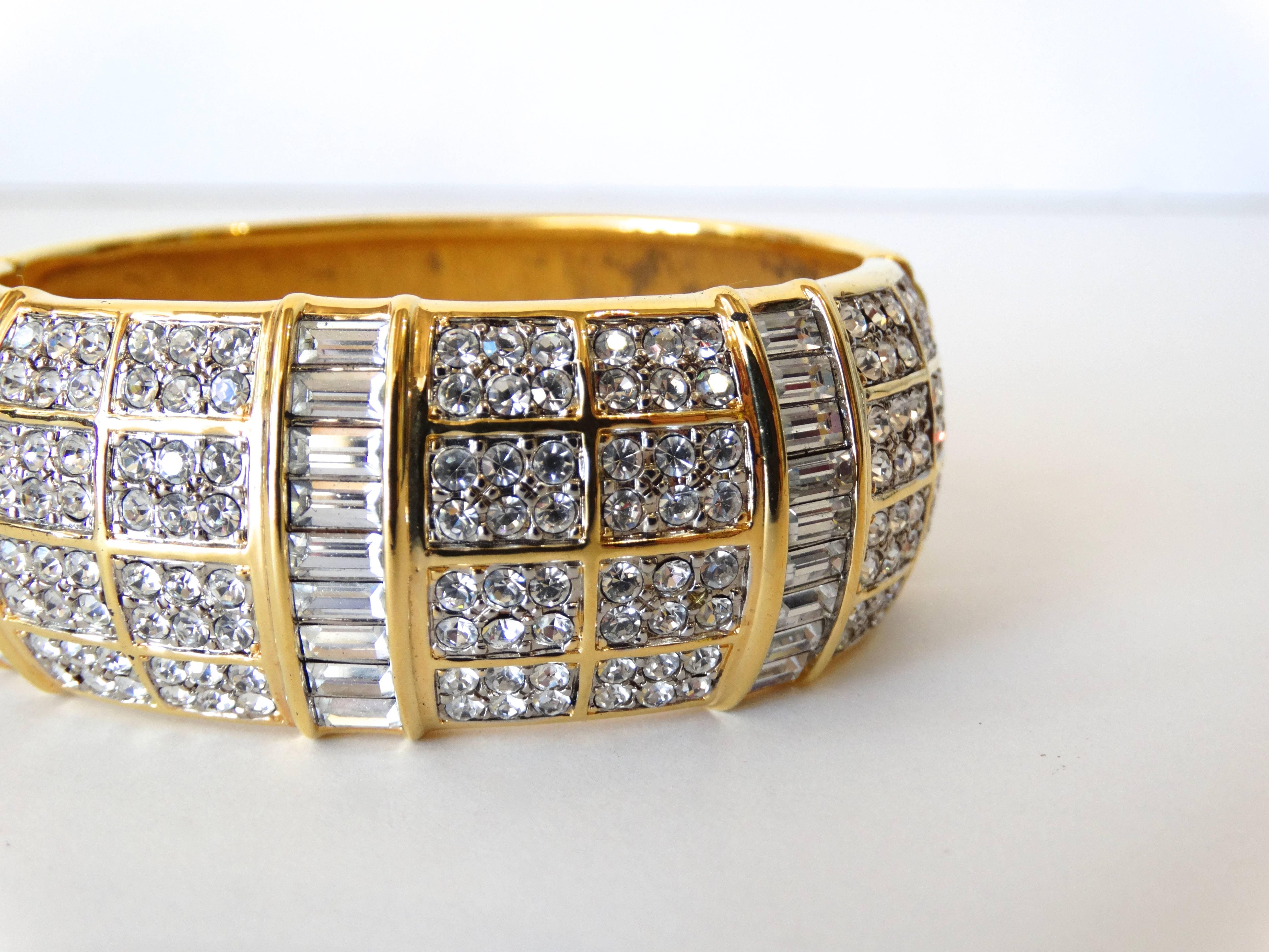 vintage swarovski multicolor bracelet