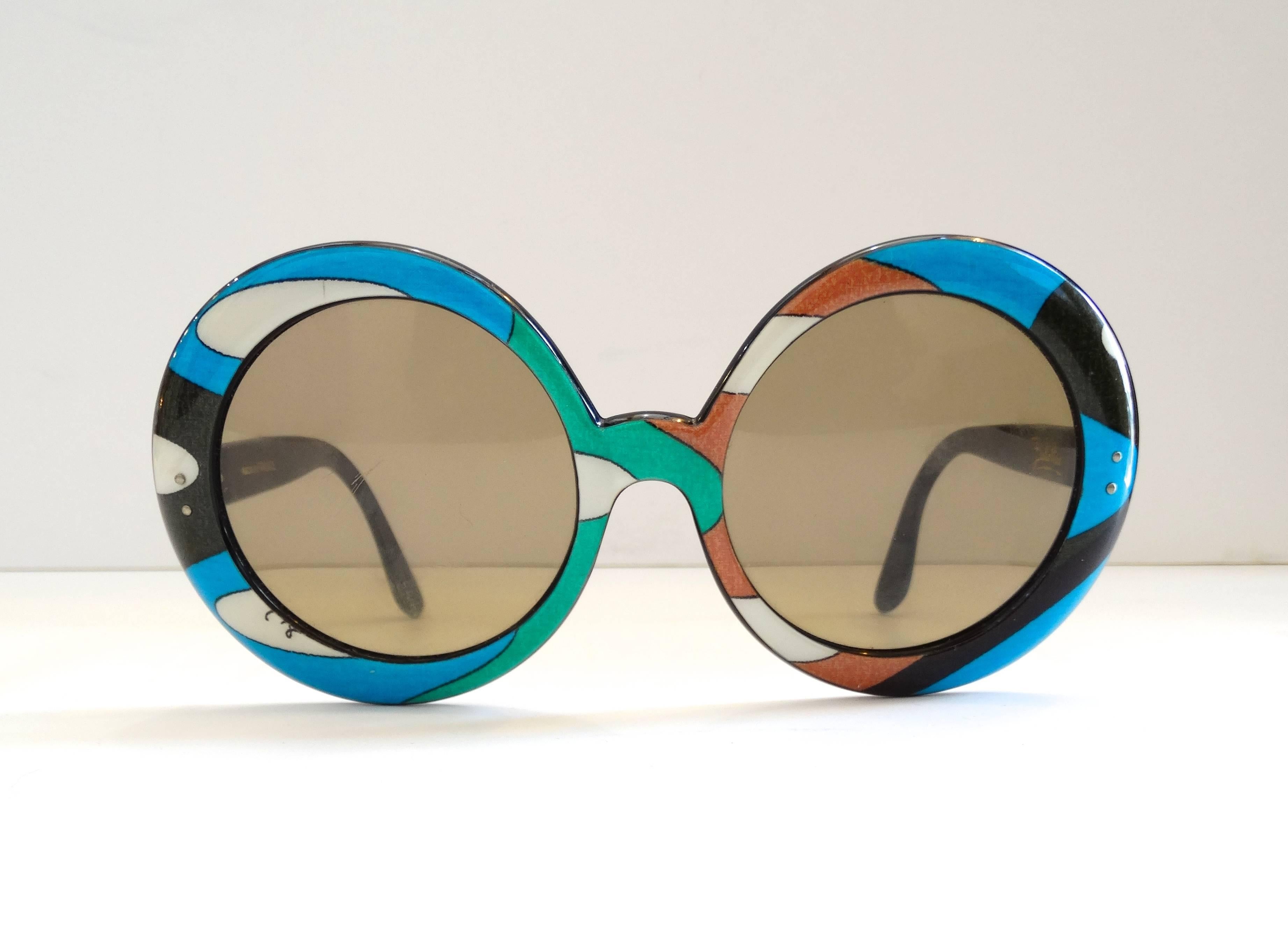 Women's Emilio Pucci Oversized Sunglasses, 1960s 