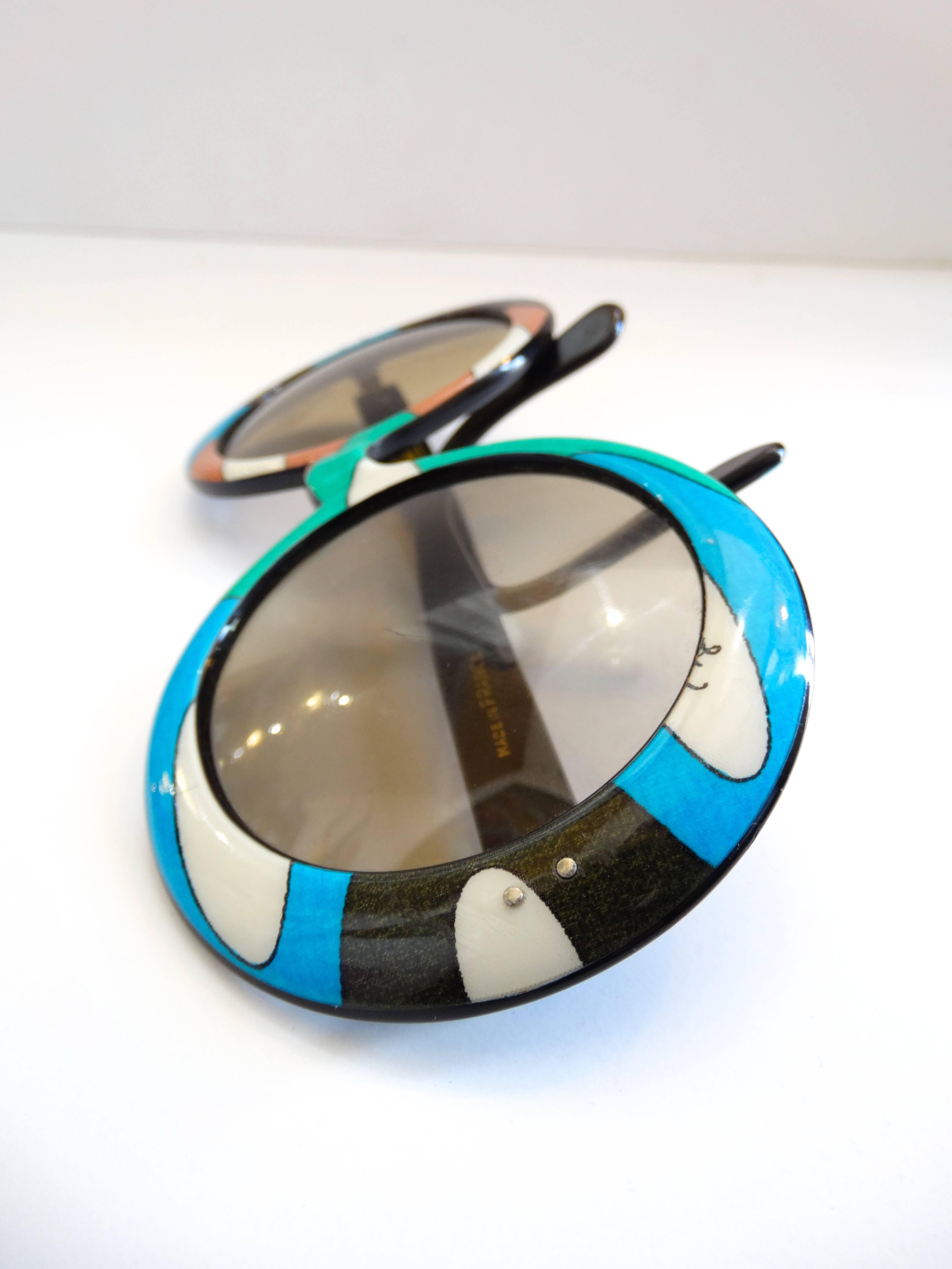Emilio Pucci Oversized Sunglasses, 1960s 1