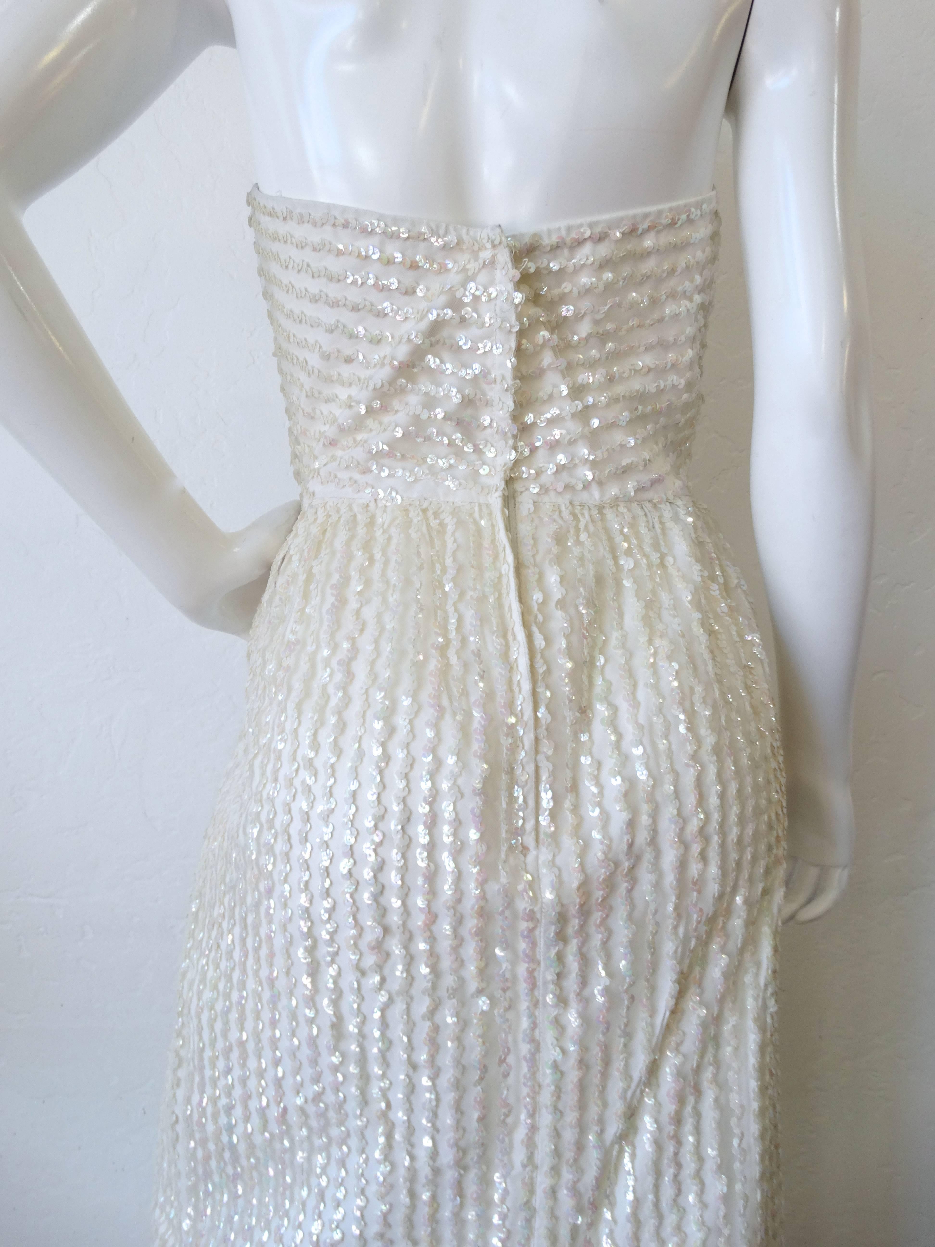 Women's 1960s Lilli Diamond Fitted Sequin Tube Dress 