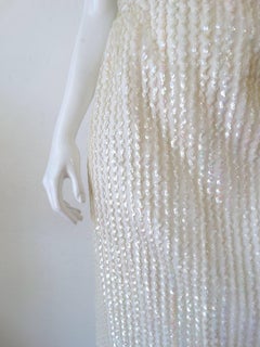 1960s Lilli Diamond Fitted Sequin Tube Dress