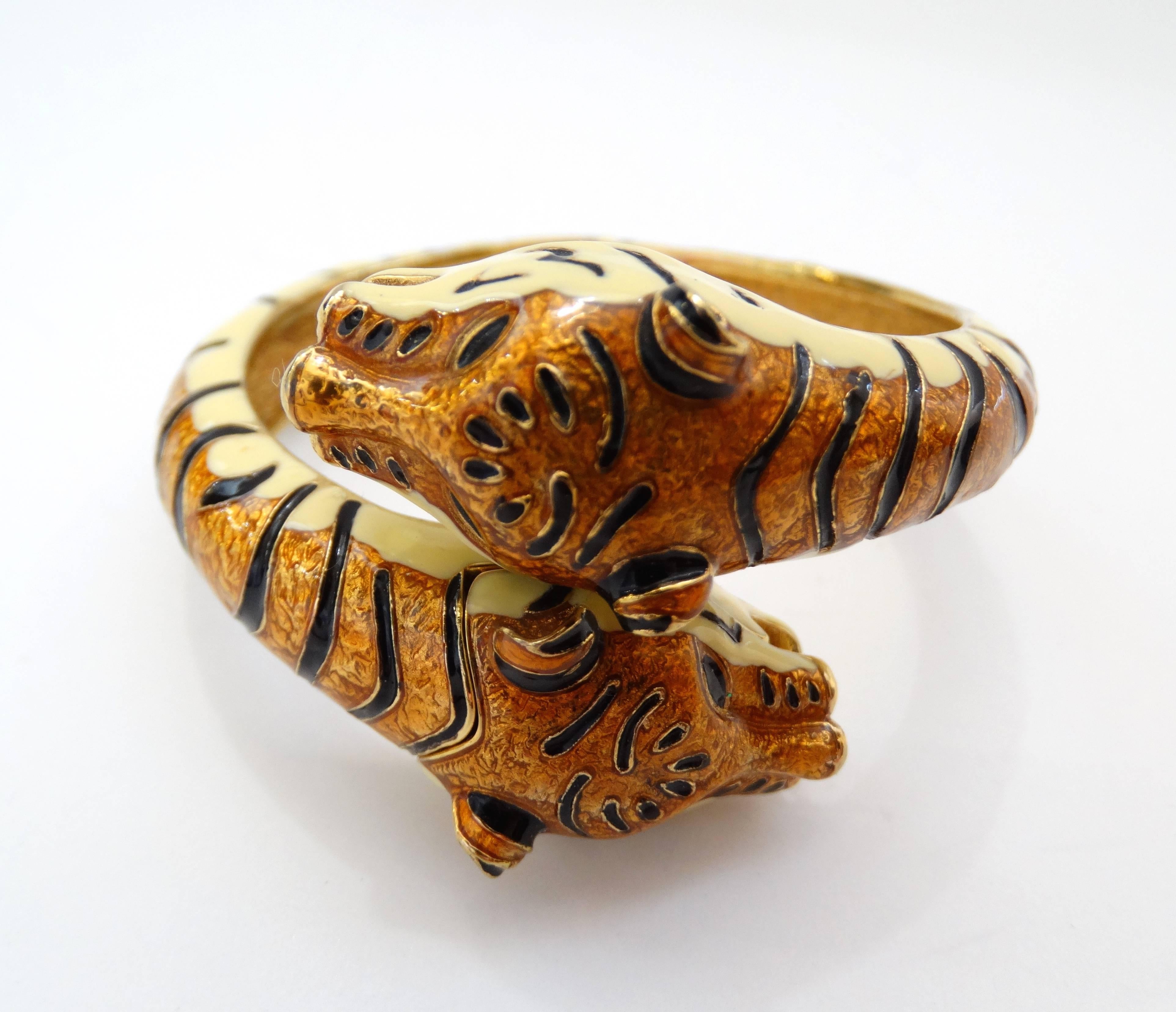 kenneth jay lane tiger bracelet