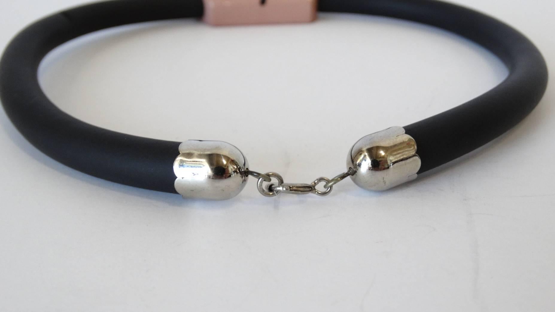  Collier ras du cou Guillemette L'Hoir Art Minimaliste des années 1970 Pour femmes 
