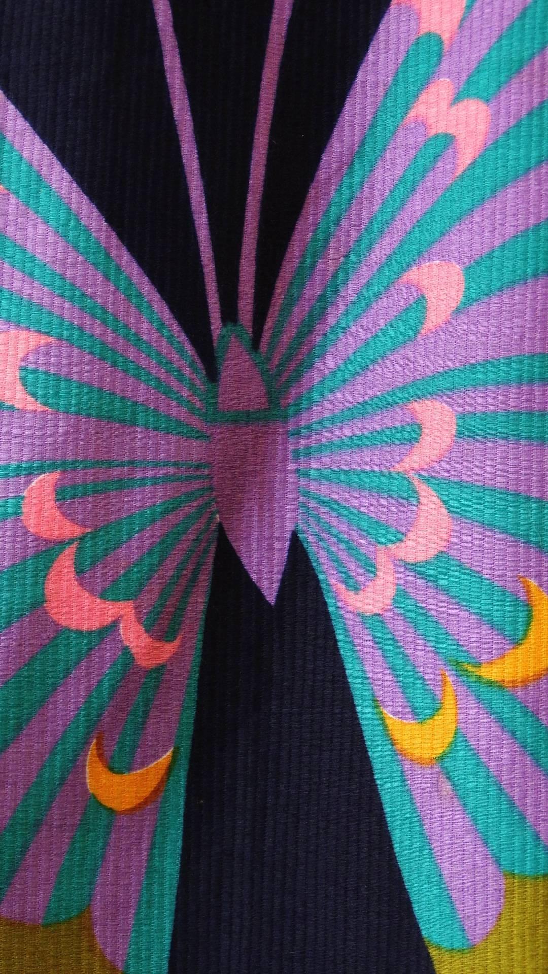 Hanae Mori Butterfly Apron Dress, 1980s  4