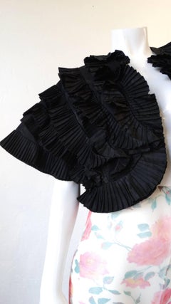 Richilene Fan Pleat Bolero Jacket, 1980s