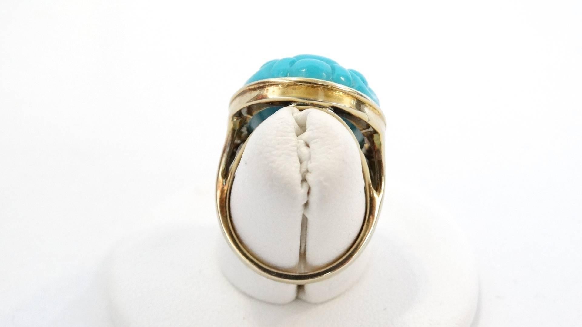 gold beetle ring
