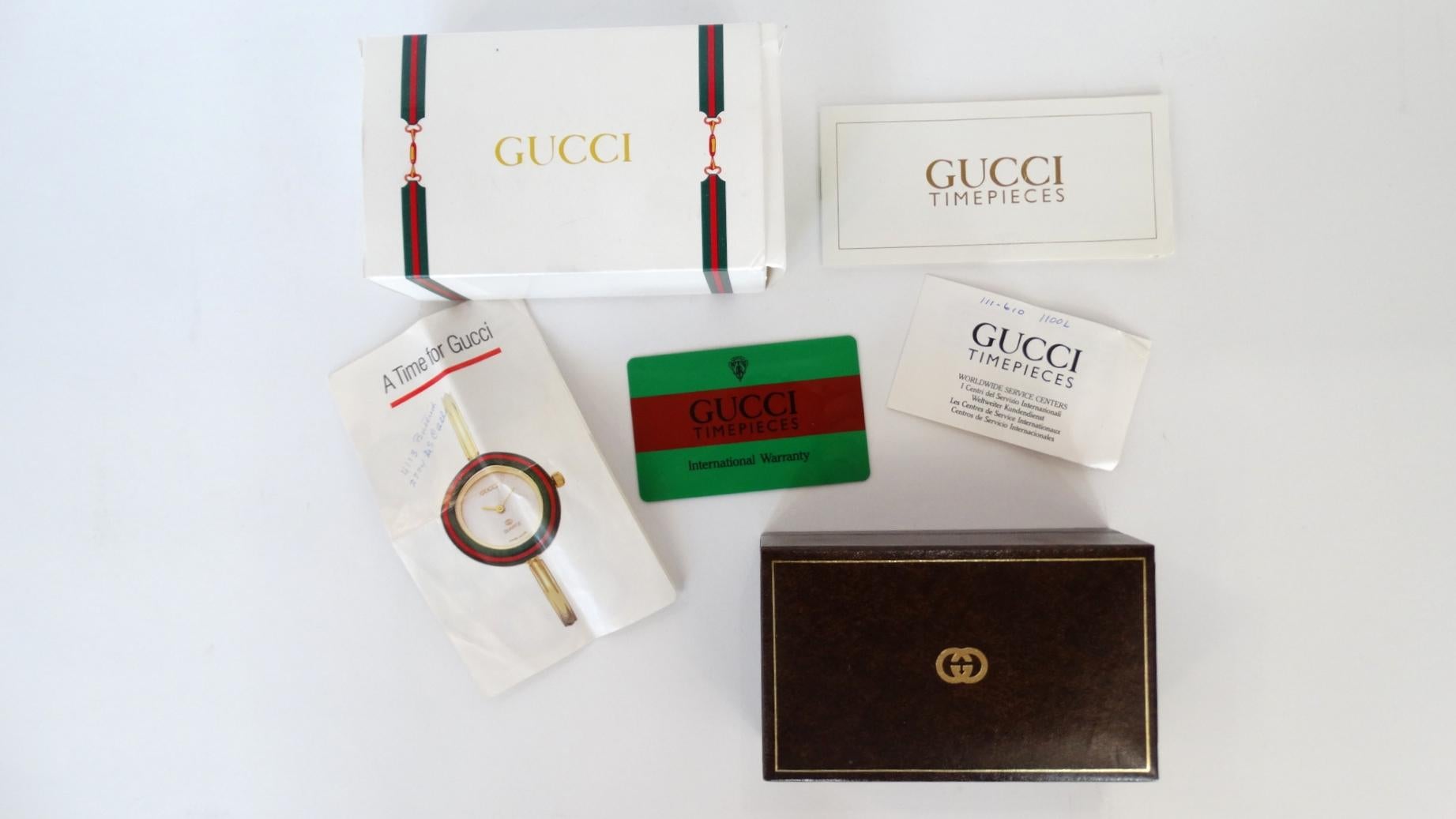 vintage gucci bracelet watch