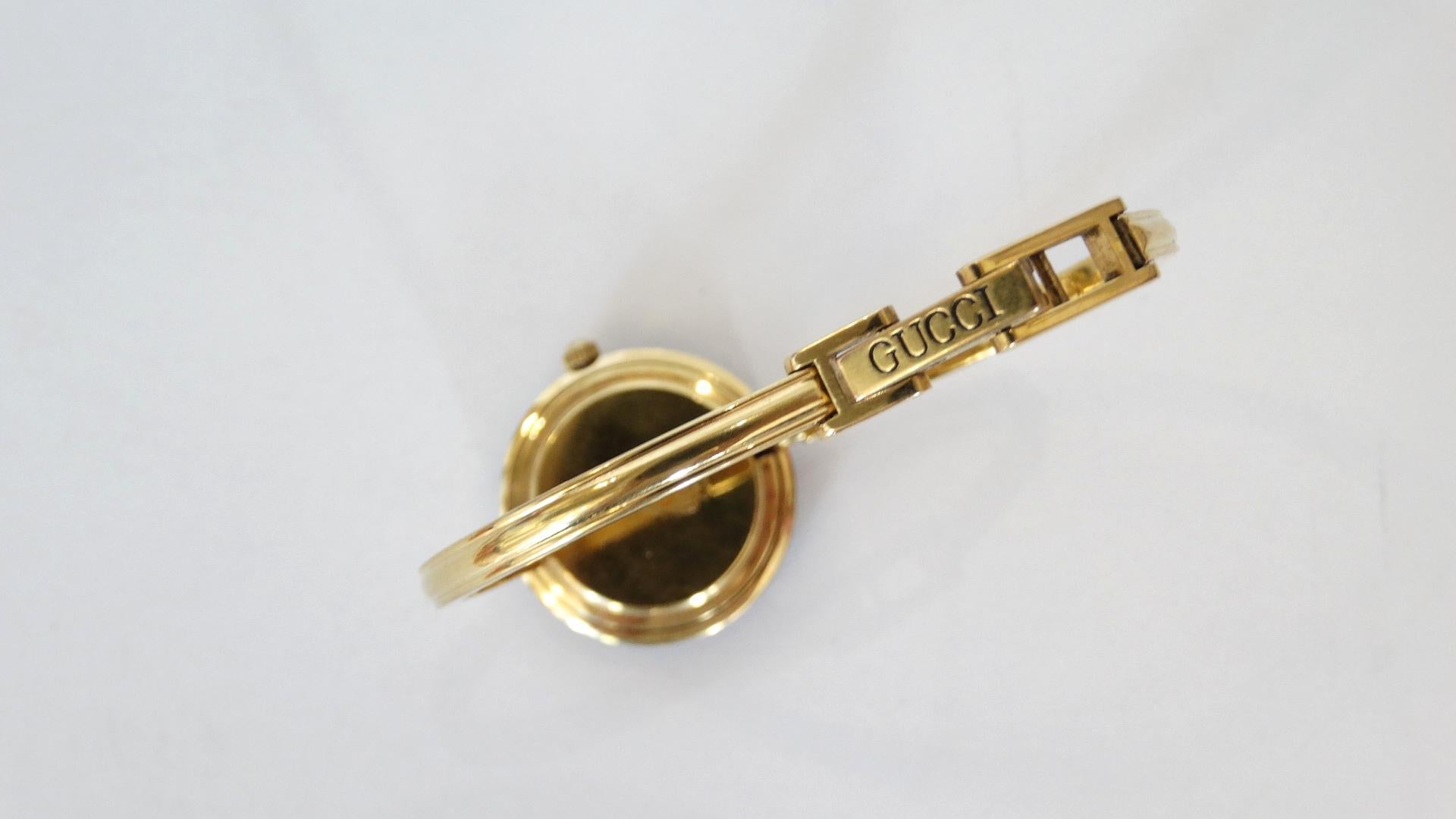 gucci bangle watch vintage
