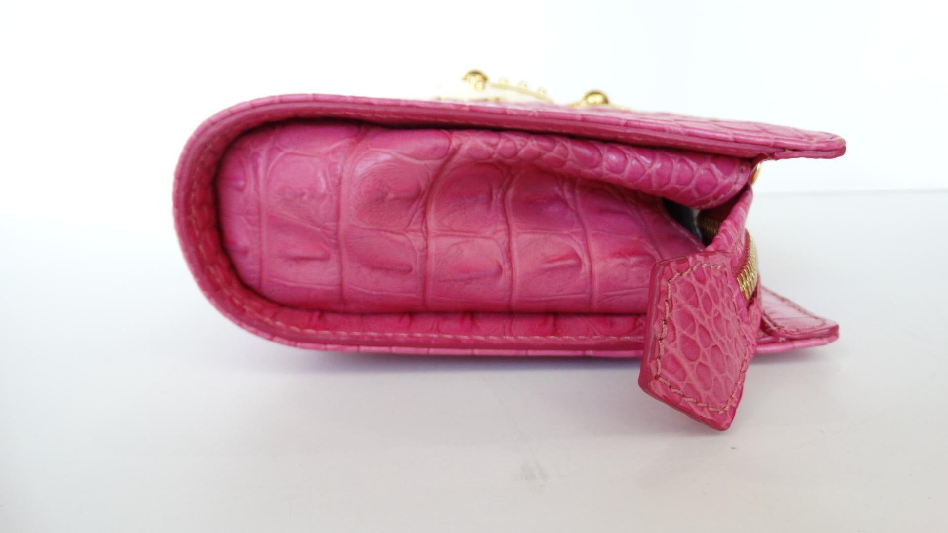 vivienne westwood pink clutch bag