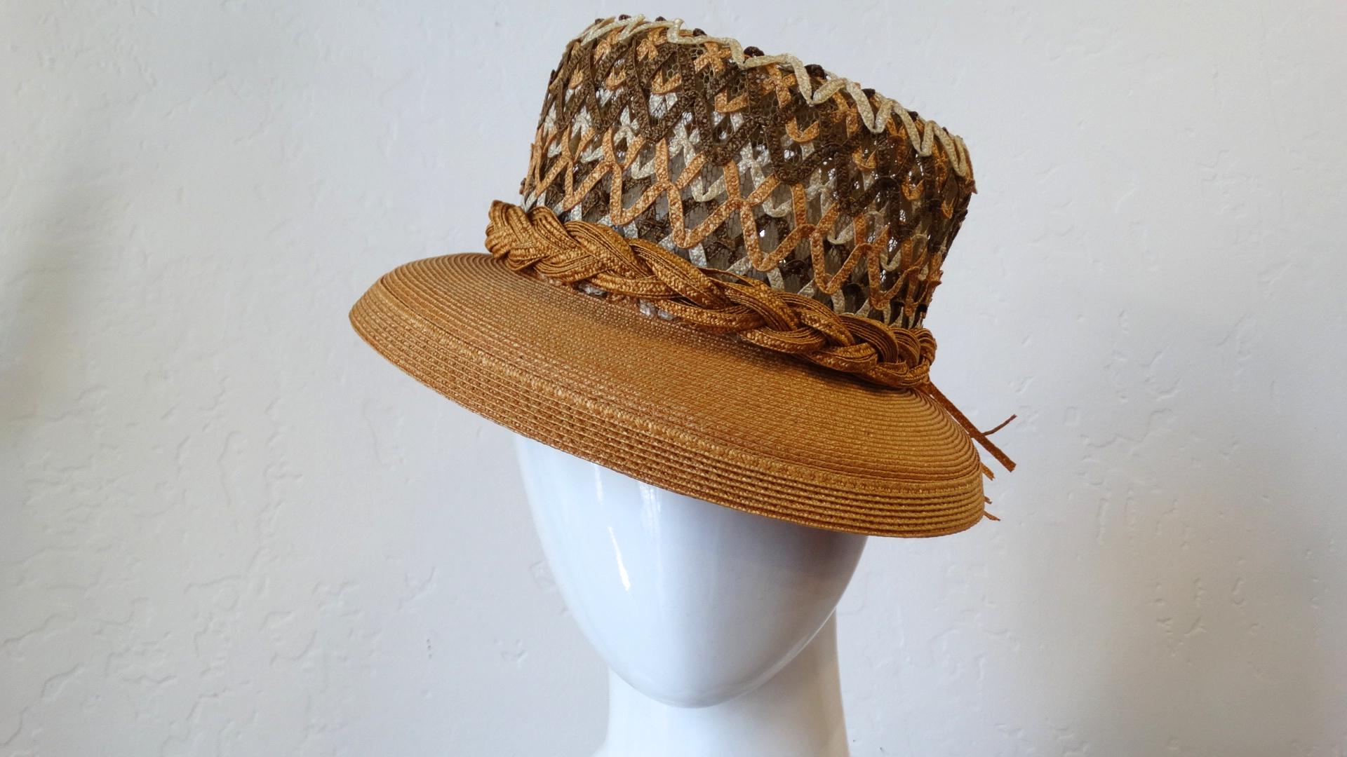 straw boat hat