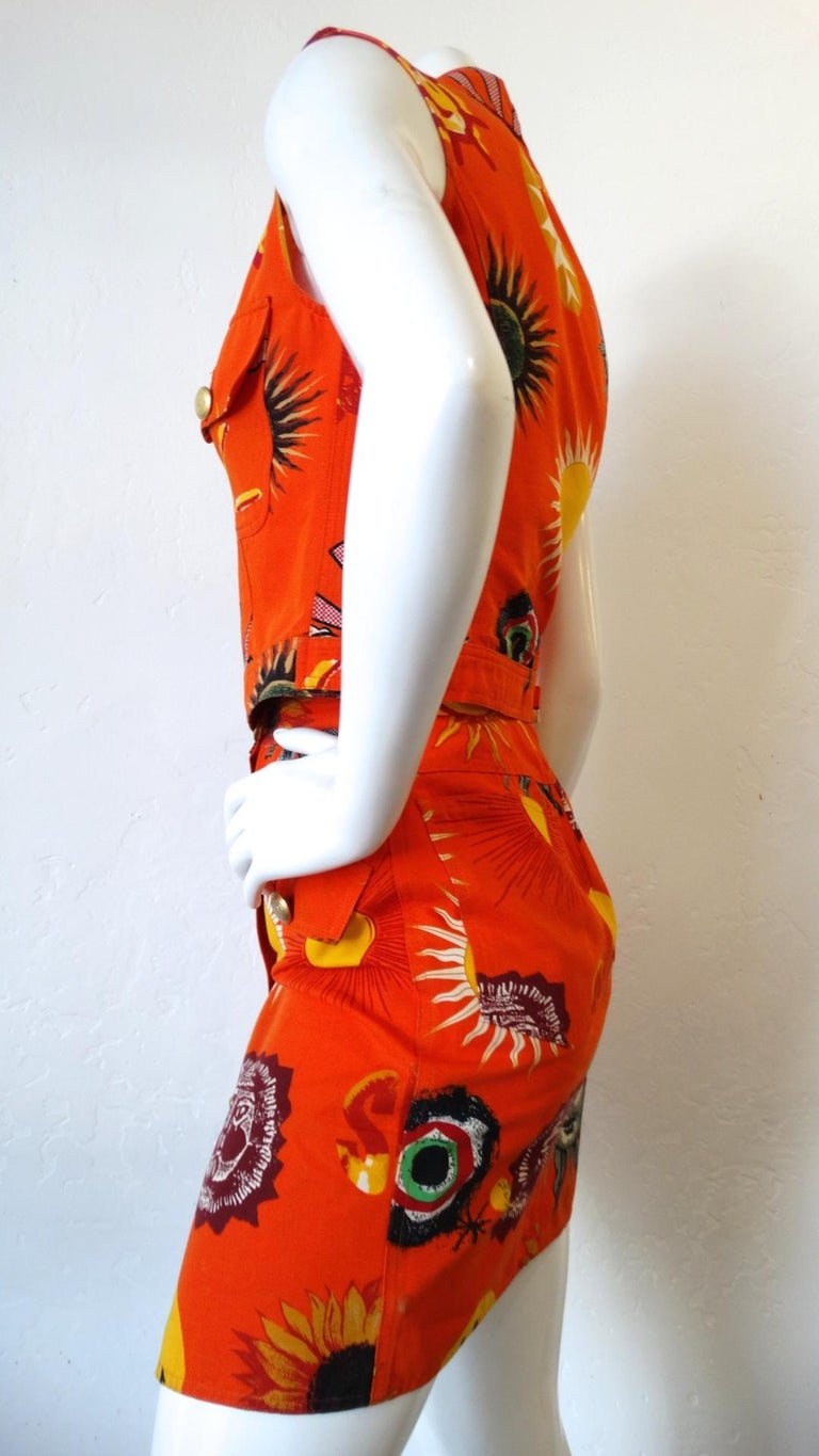MOSCHINO 1990s quilted vest