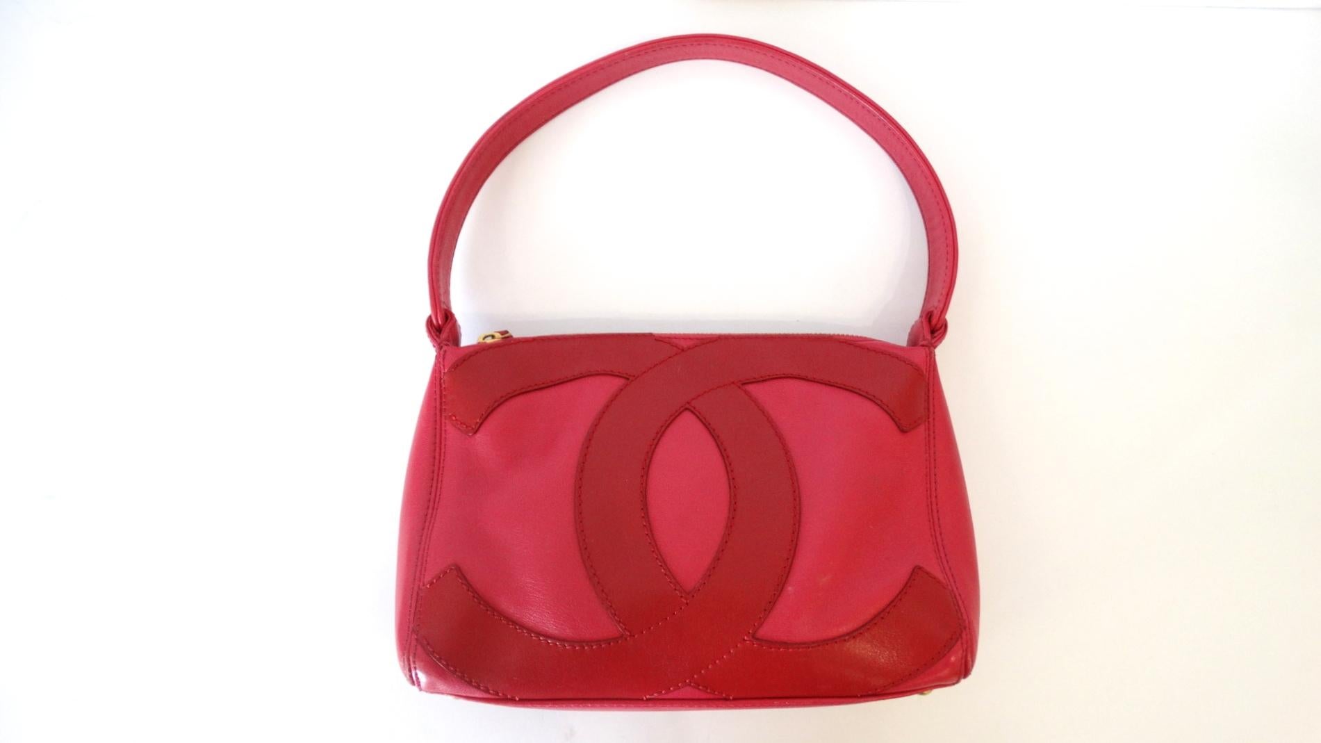 Chanel Two Tone Top Handle Bag, 1990s  4