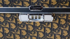 1970s Dior Monogram Cosmetic Vanity Bag