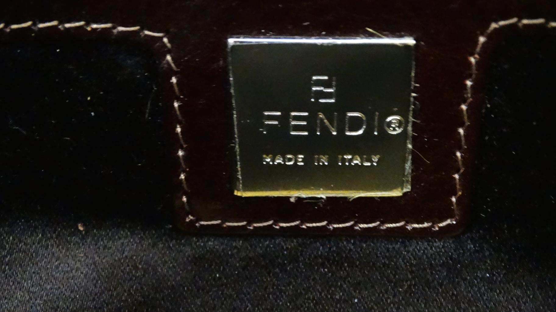 fendi baguette neon