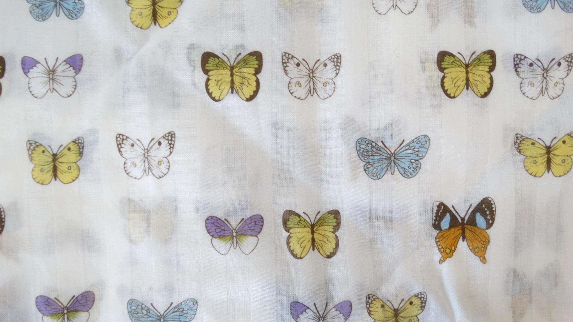 hanae mori butterfly handkerchief