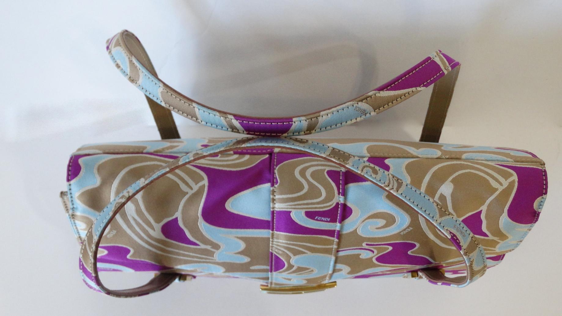 2000s Fendi Psychedelic Swirl Bag  6