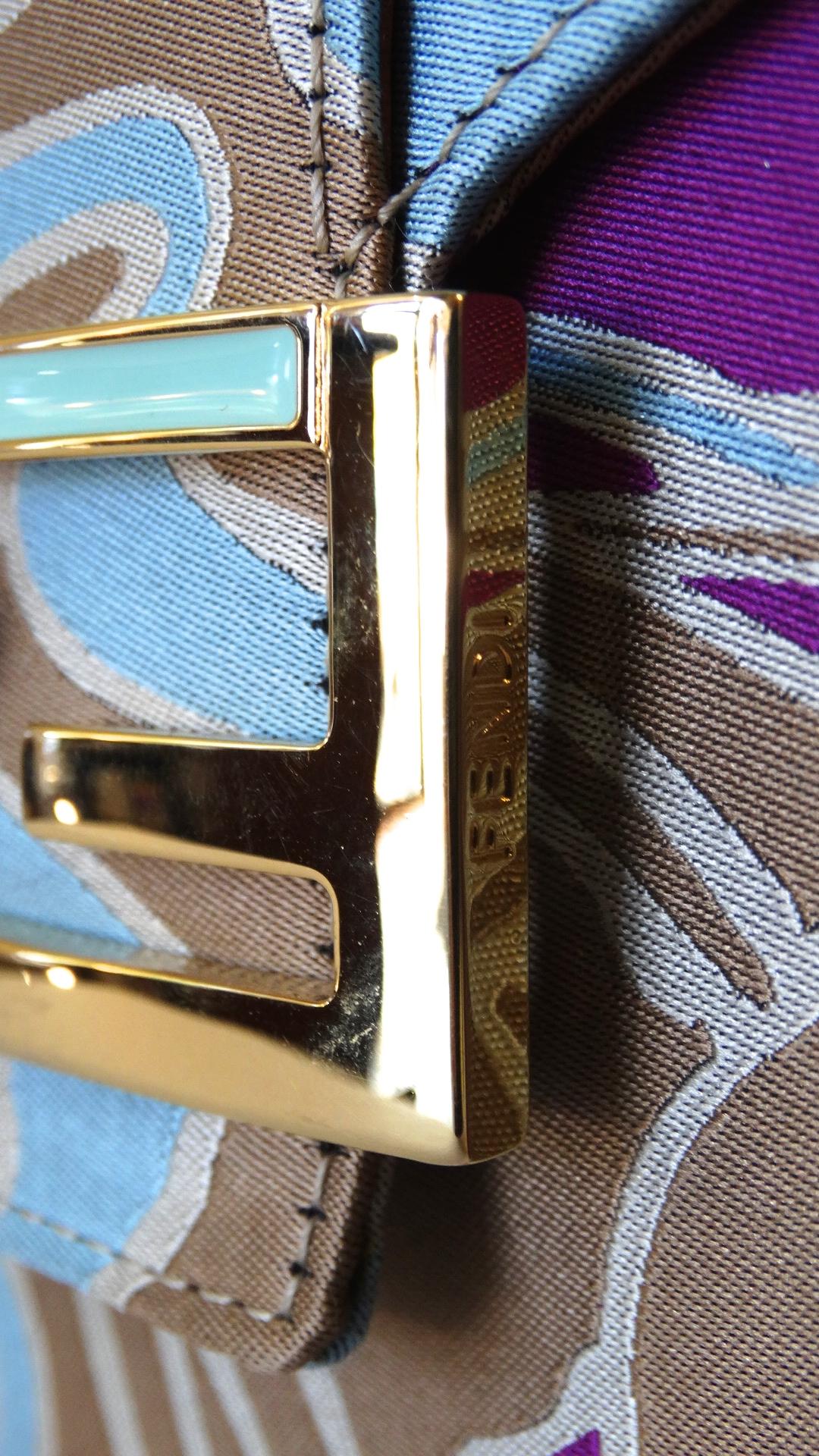 2000s Fendi Psychedelic Swirl Bag 10