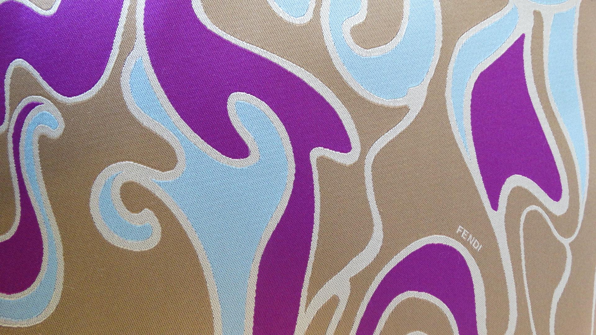2000s Fendi Psychedelic Swirl Bag 9