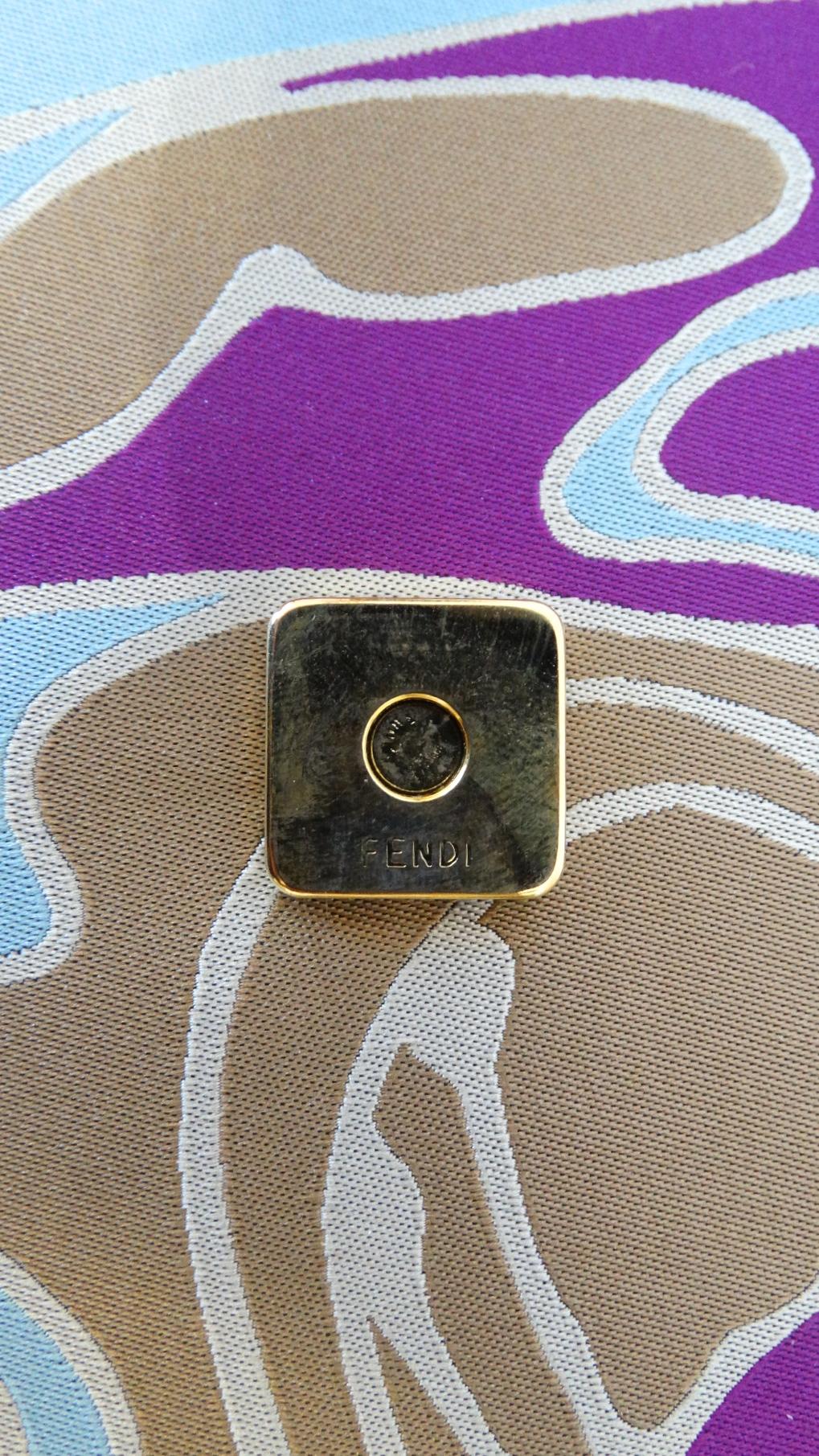 2000s Fendi Psychedelic Swirl Bag 5