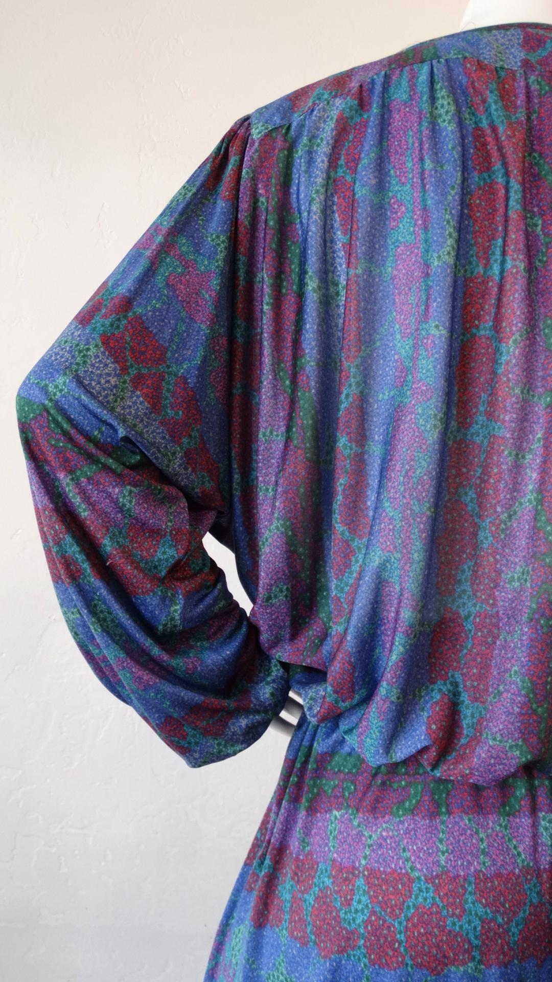 1970s Missoni Silk Abstract Dress 4
