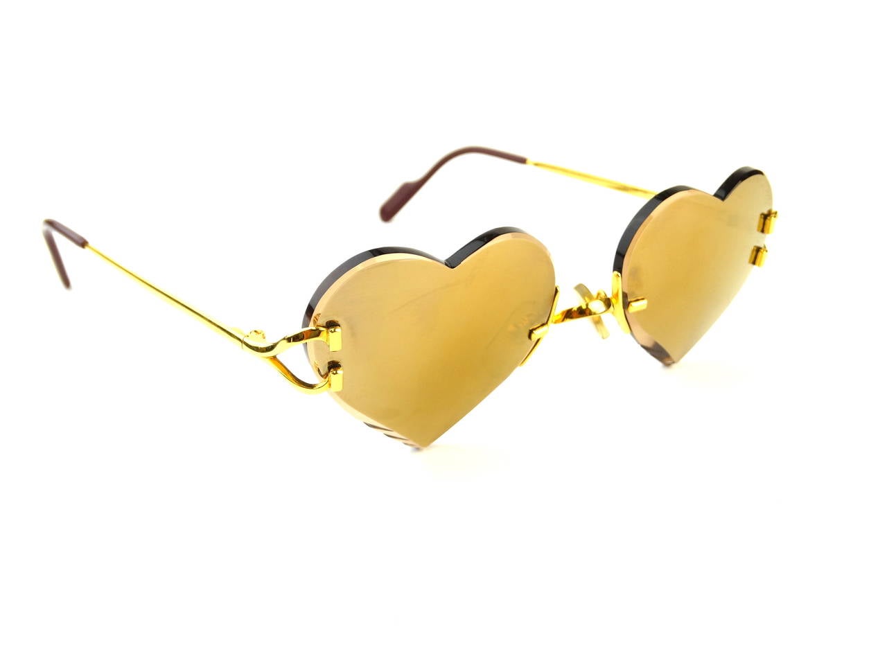 heart shaped cartier glasses