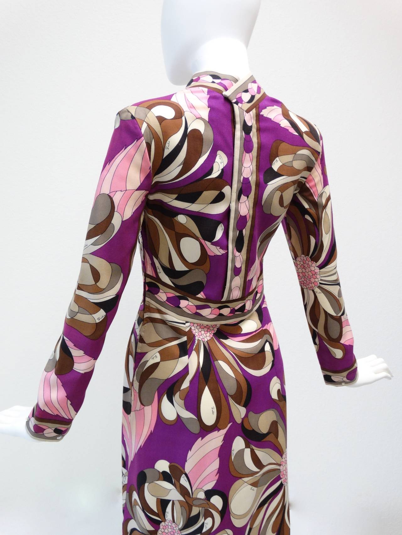 1960s Mod Emilio Pucci Wool Dress with Sequins 4
