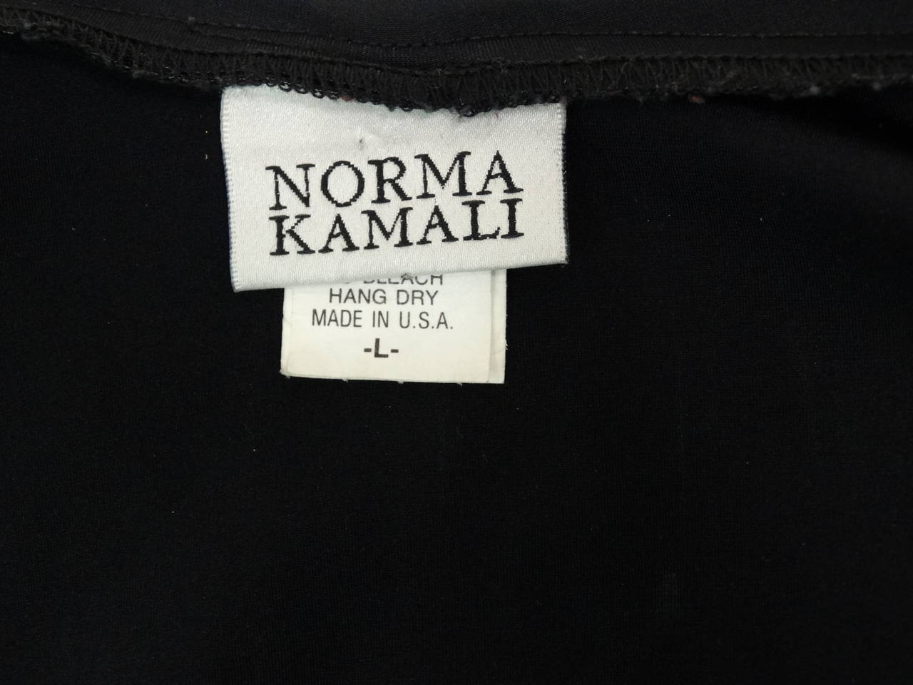 1980's Norma Kamali Omo HalterNeck Mini Dress Bodysuit 2