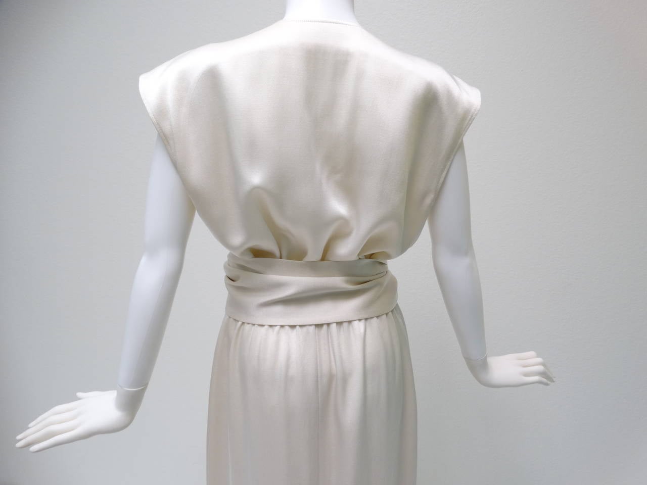 1970's Yves Saint Laurent Silk Gown 2