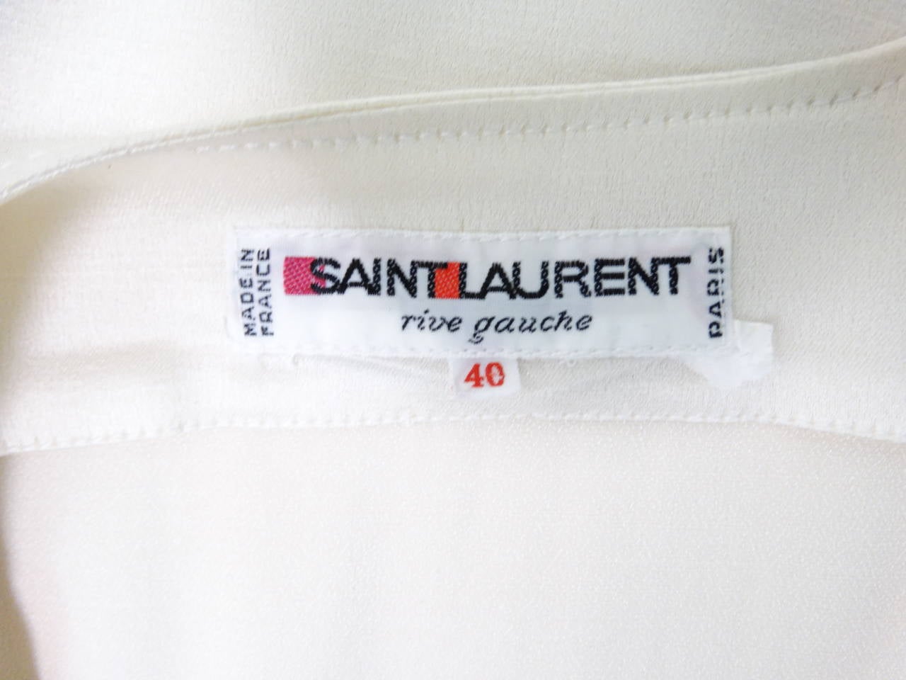 1970's Yves Saint Laurent Silk Gown 5