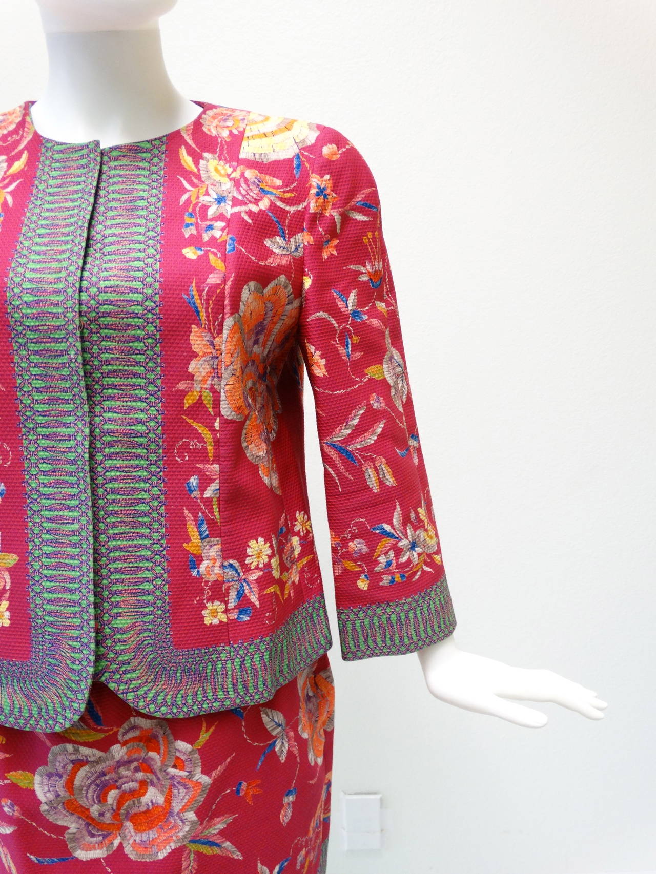 Christian Lacroix Cotton Poplin Suit